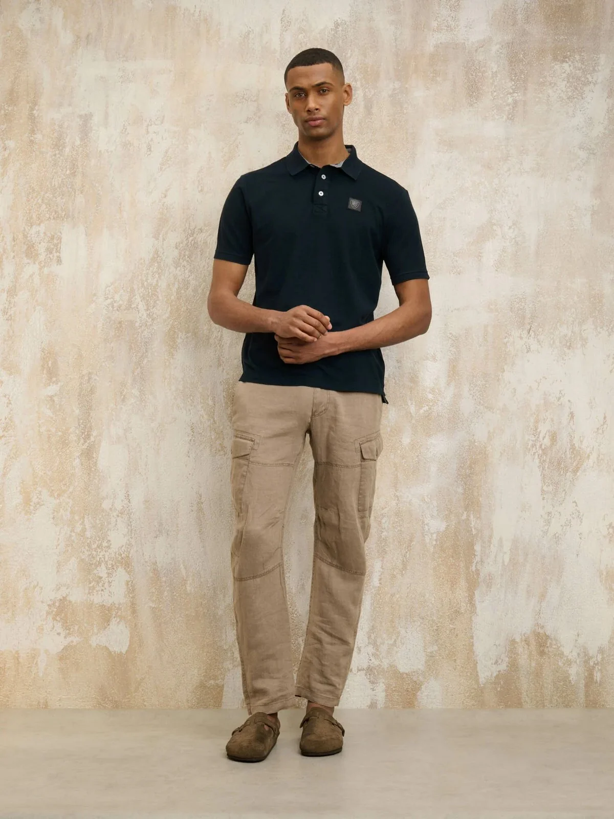 BLAUER Polo Uomo ALBAN 25SBLUT02309 007125 888 Blu - Image 4