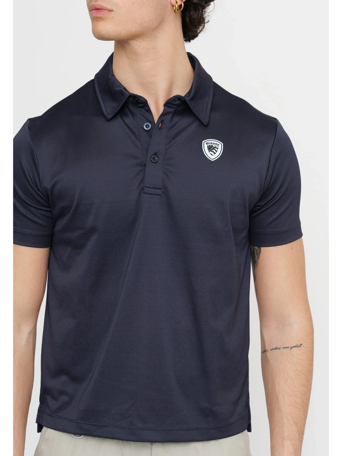 BLAUER Polo Uomo KEMP 25SBLUT02110 006526 888 BLU - Image 2