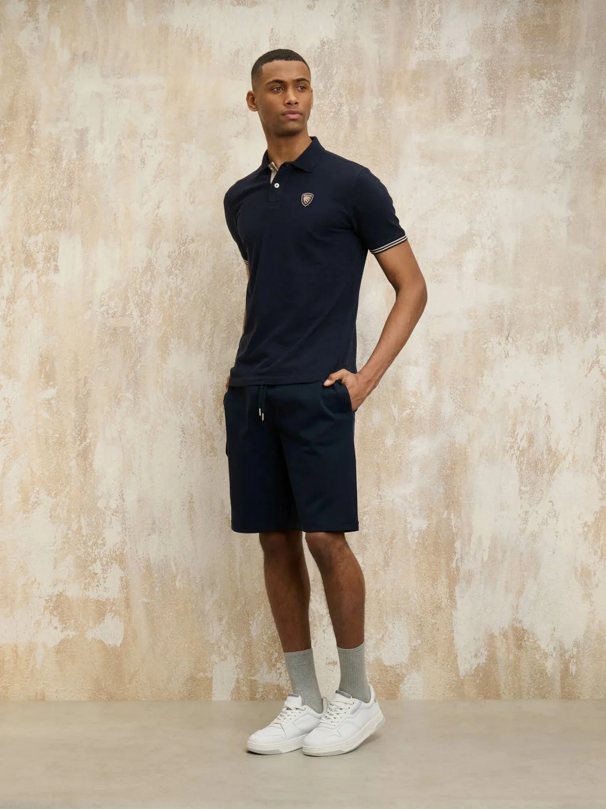 BLAUER Polo Uomo OAKLAND 25SBLUT02306 006801 888 Blu - Image 4