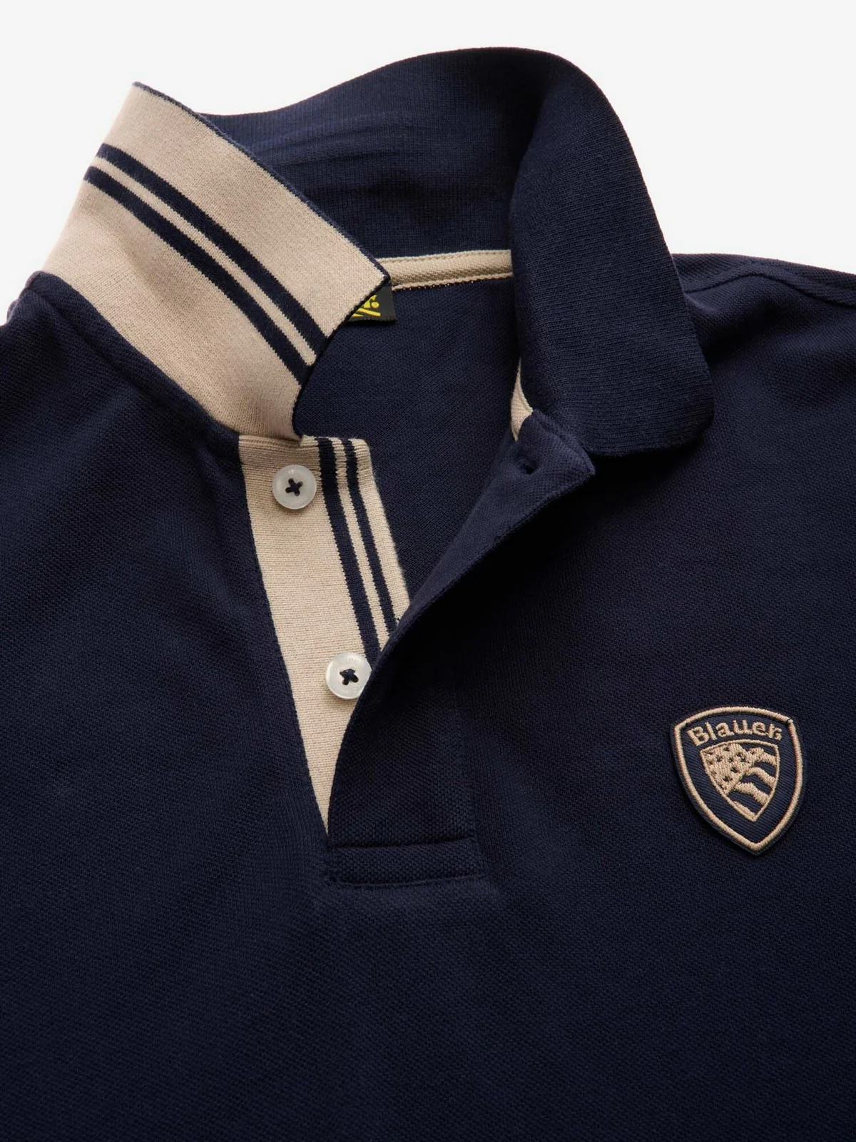 BLAUER Polo Uomo OAKLAND 25SBLUT02306 006801 888 Blu - Image 5