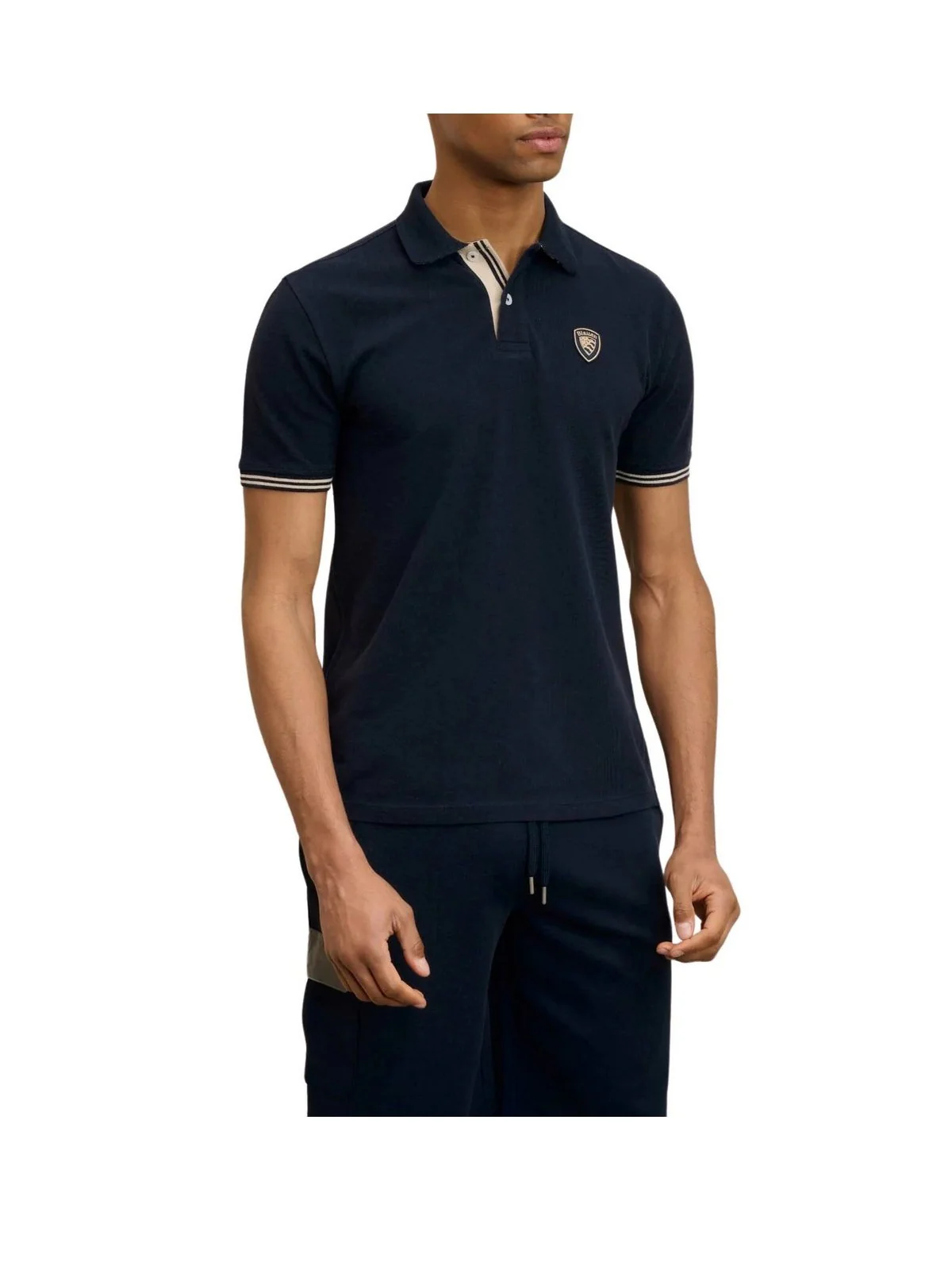 BLAUER Polo Uomo OAKLAND 25SBLUT02306 006801 999 NERO - Image 2