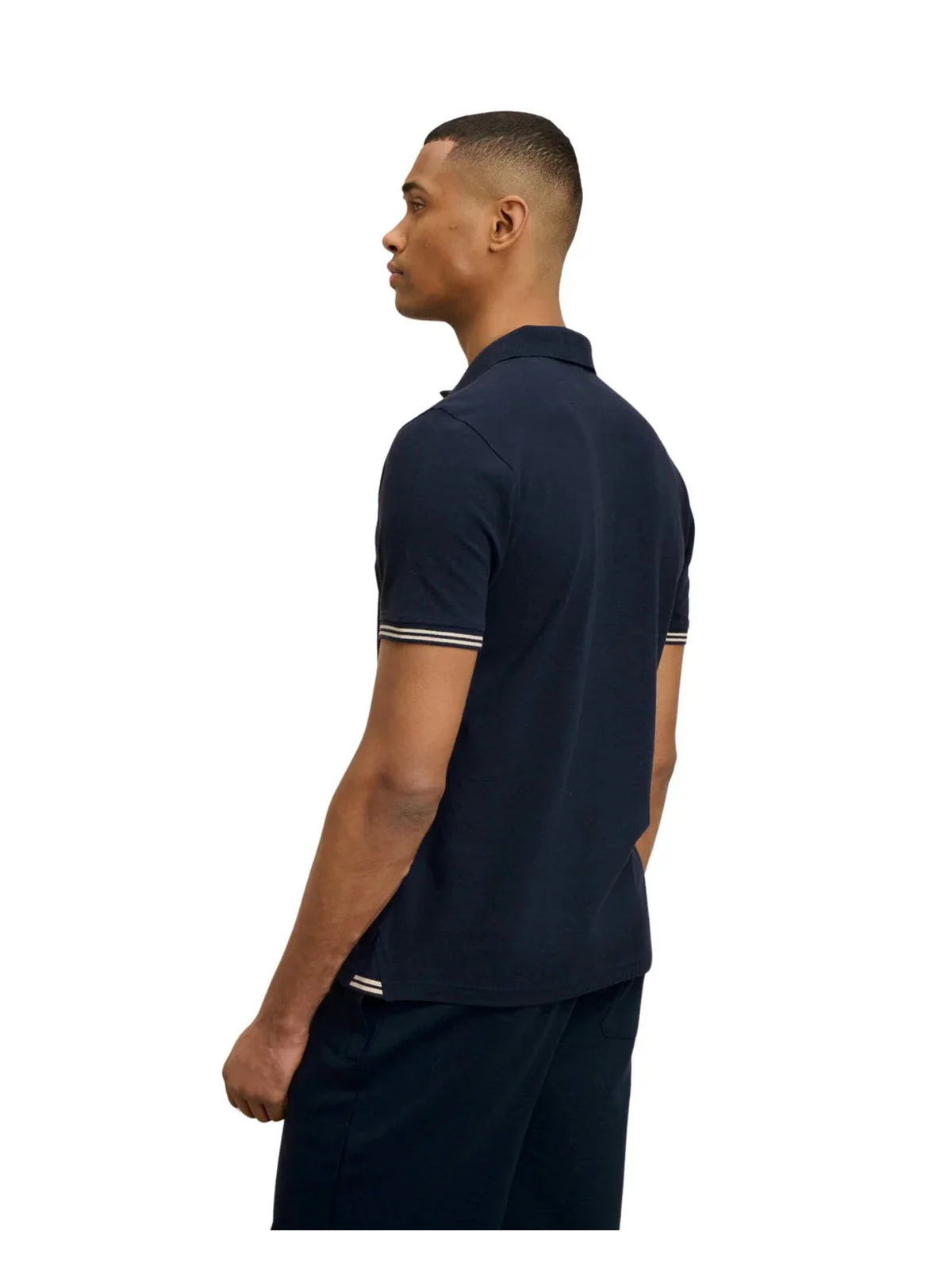 BLAUER Polo Uomo OAKLAND 25SBLUT02306 006801 999 NERO - Image 3