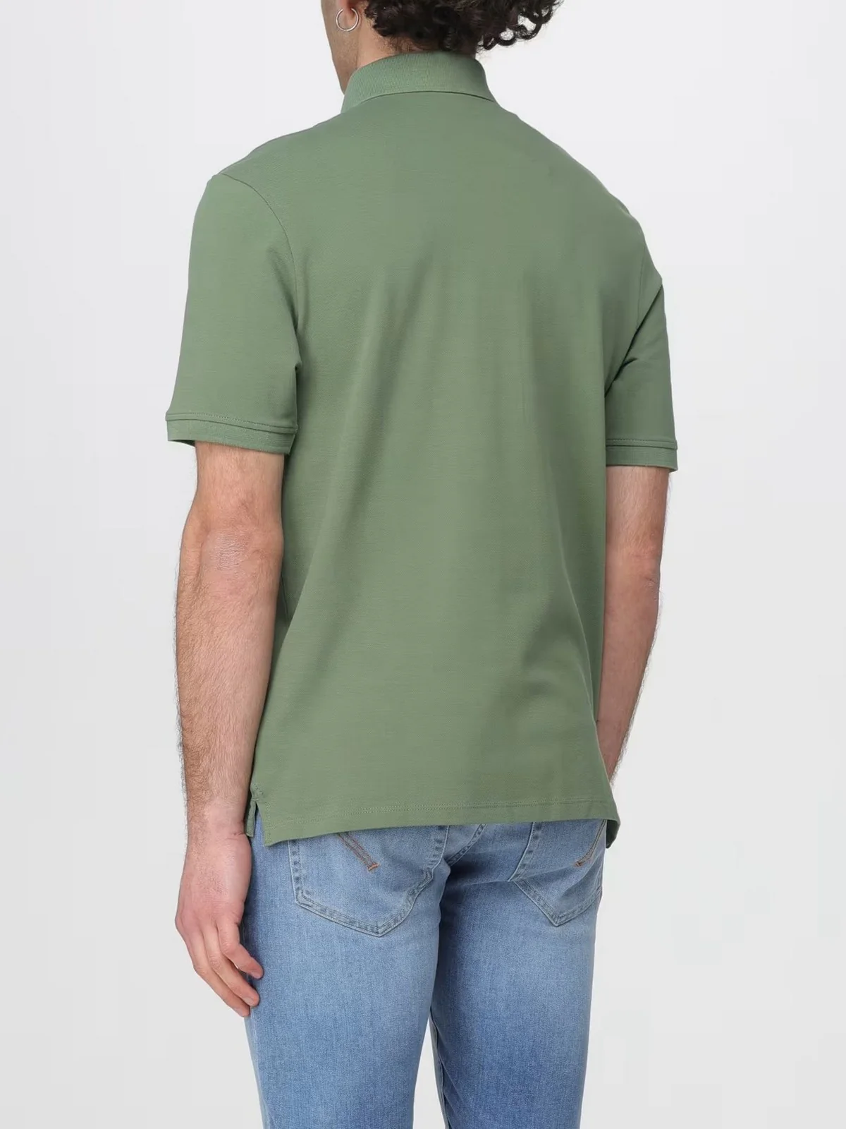 BLAUER Polo Uomo PHILP 26SBLUT02321 007481 60F GREEN 60F - Image 2