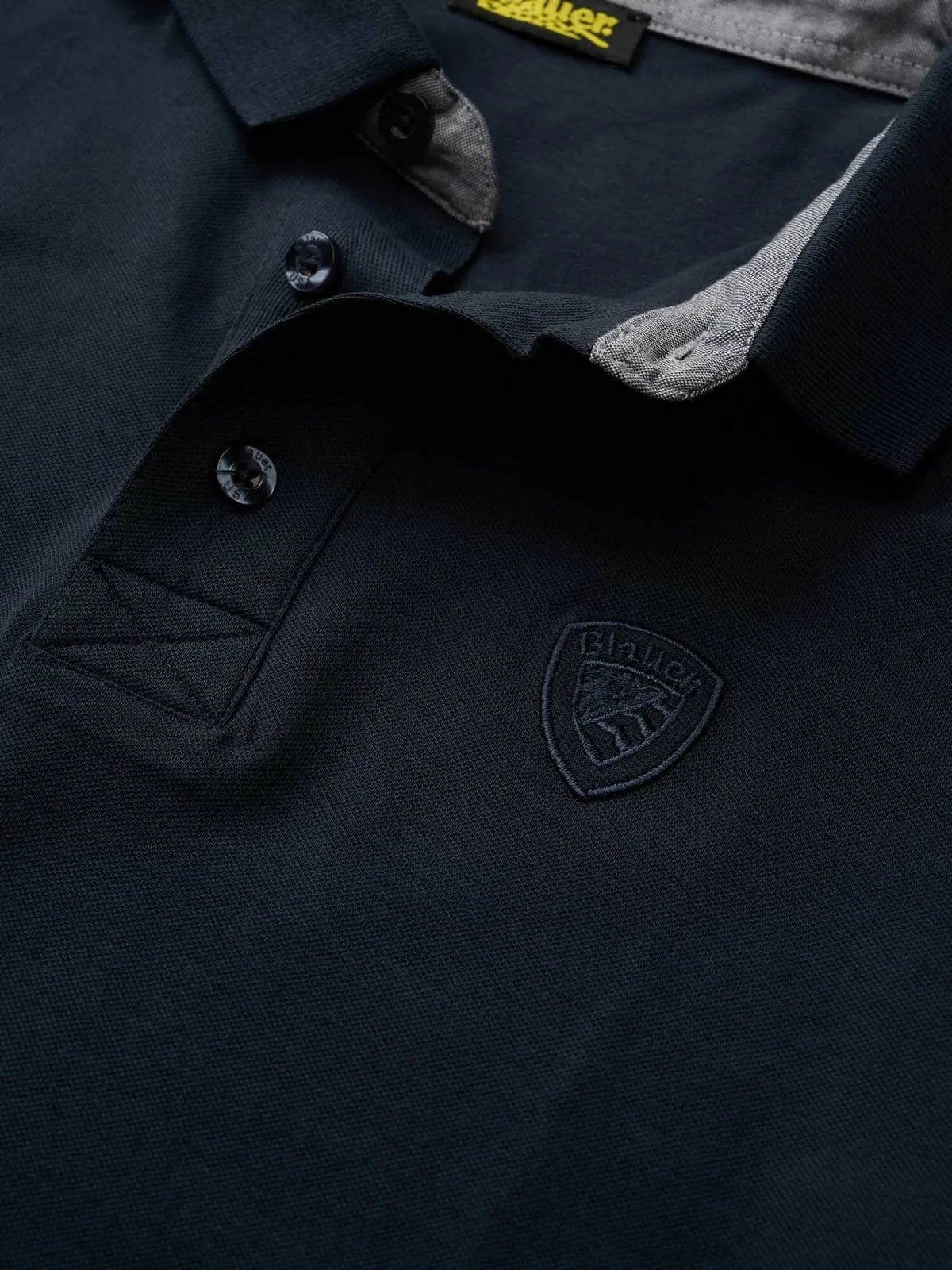 BLAUER Polo Uomo PHILP 26SBLUT02321 007481 888 Blu - Image 2