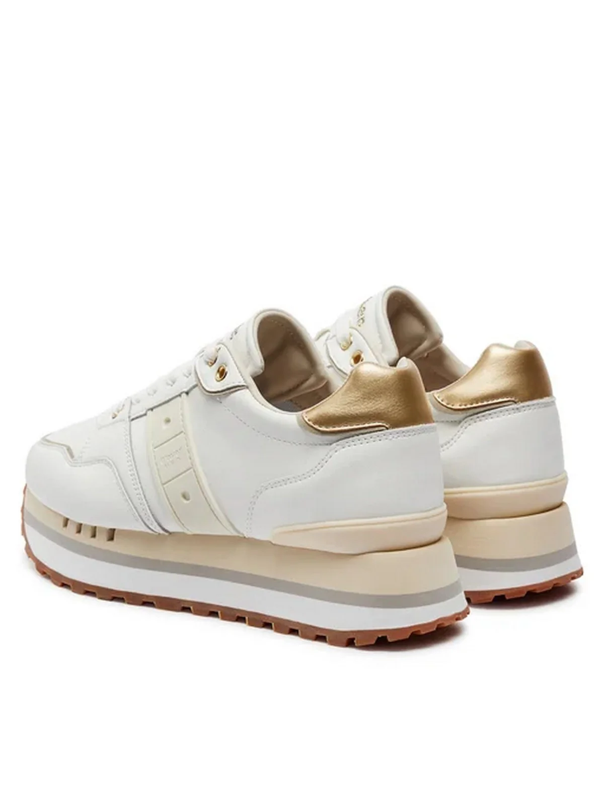 BLAUER Sneaker Donna EPPS01 S4EPPS01/LEA WHI Bianco - Image 3