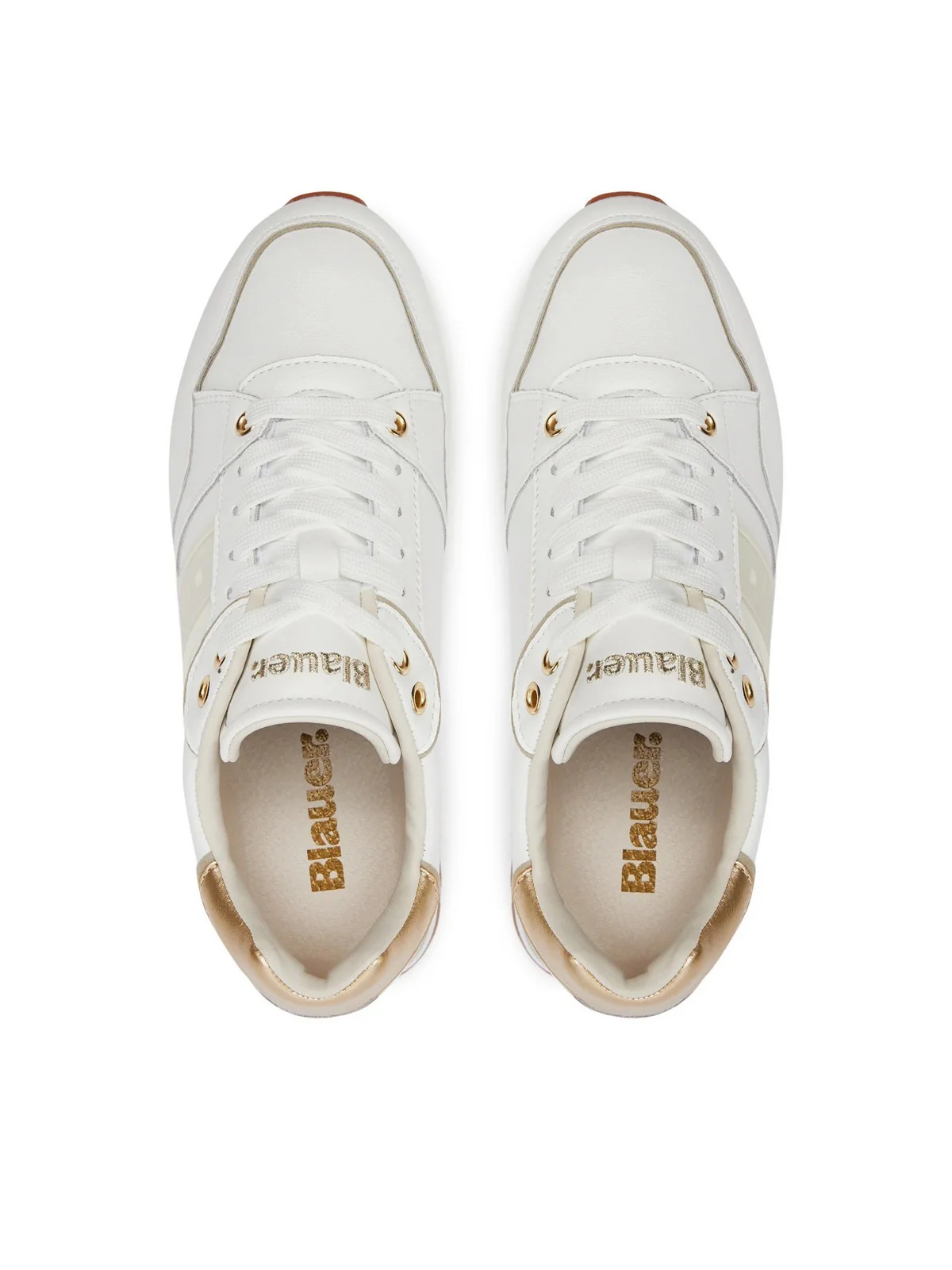 BLAUER Sneaker Donna EPPS01 S4EPPS01/LEA WHI Bianco - Image 4