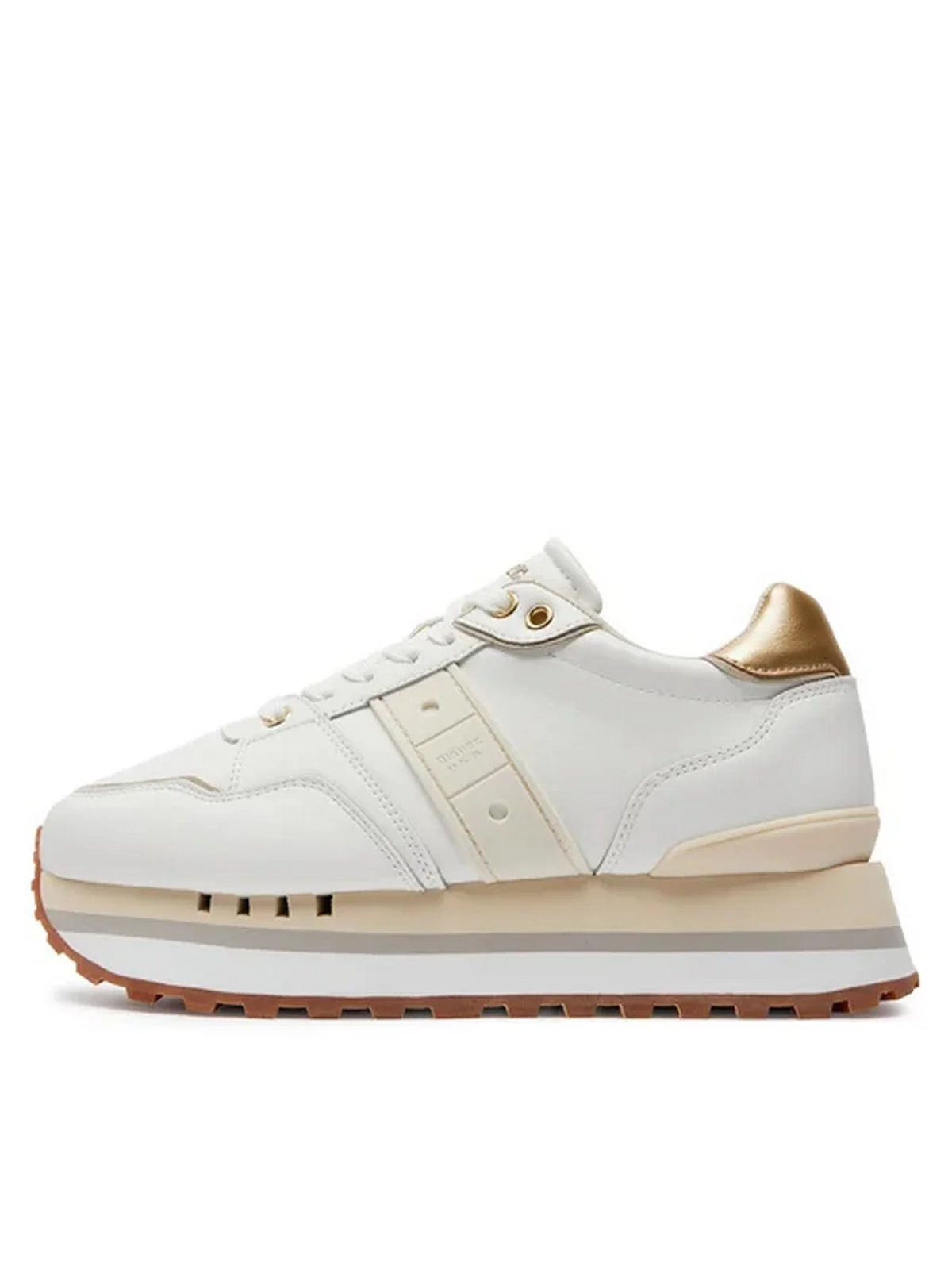 BLAUER Sneaker Donna EPPS01 S4EPPS01/LEA WHI Bianco - Image 5