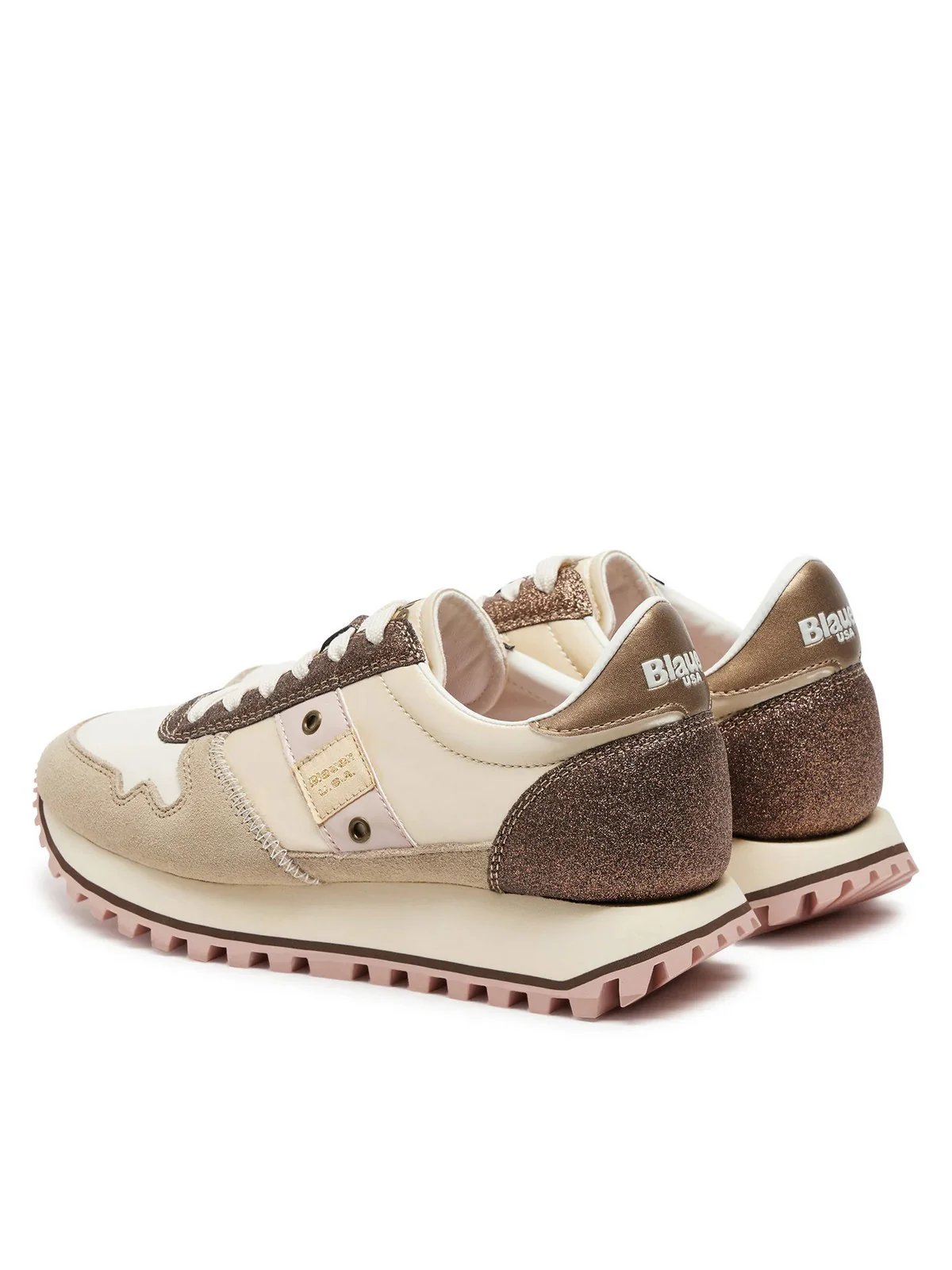 BLAUER Sneaker Donna MILLEN F4MILLEN01/SUG CRE/BRZ Beige - Image 3