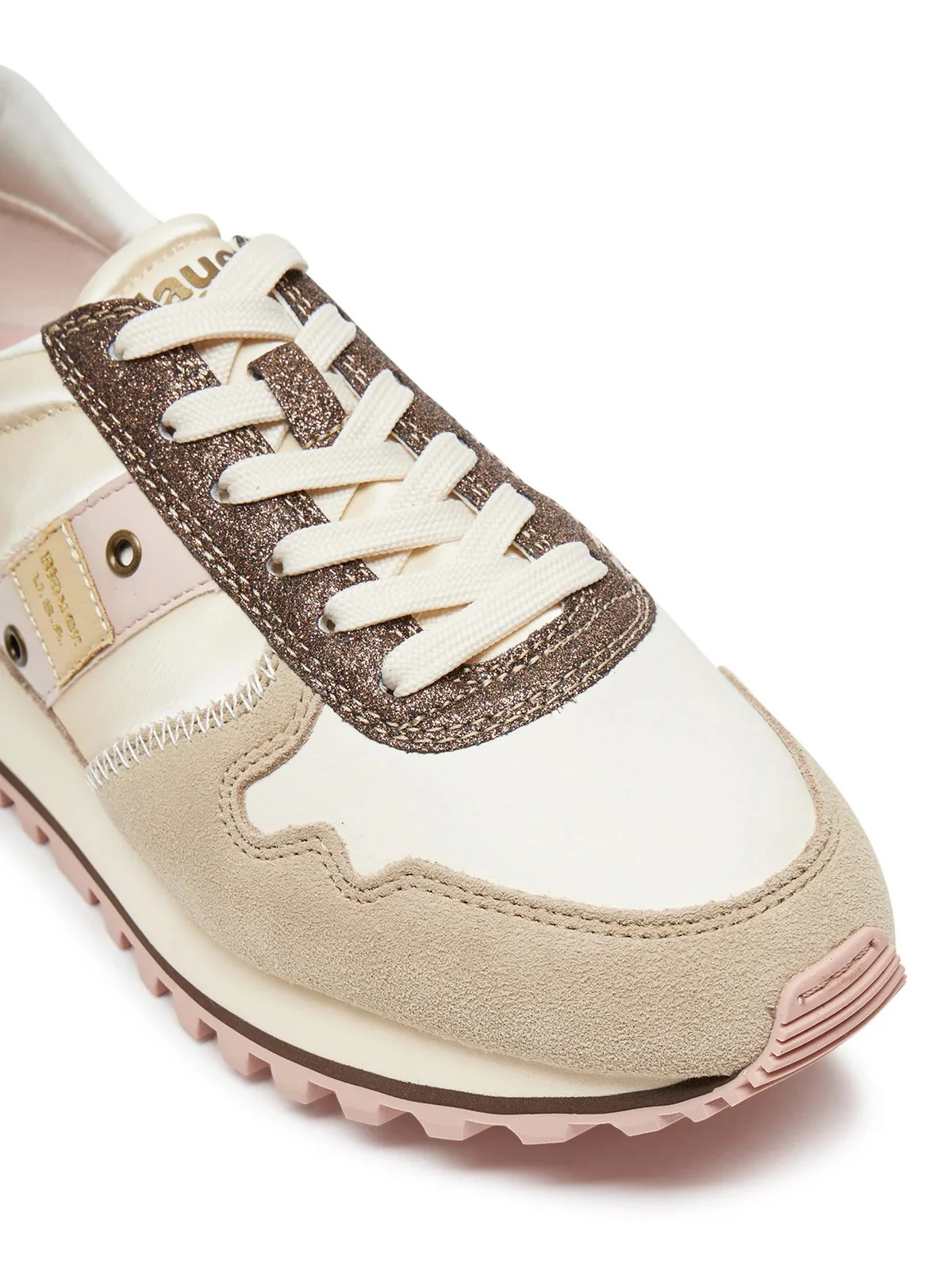 BLAUER Sneaker Donna MILLEN F4MILLEN01/SUG CRE/BRZ Beige - Image 5