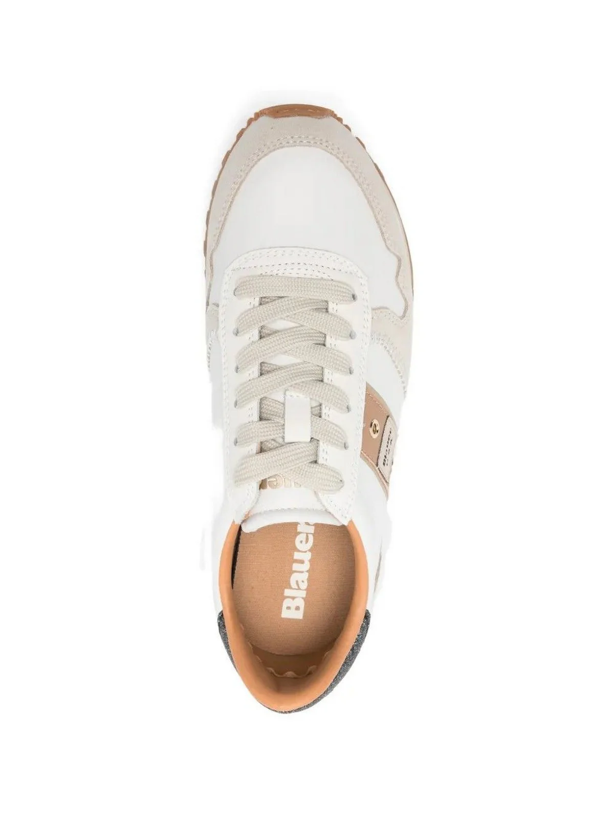 BLAUER Sneaker Donna MILLEN03 S6MILLEN03/SUP CRE/BLK CREAM/BLACK - Image 5