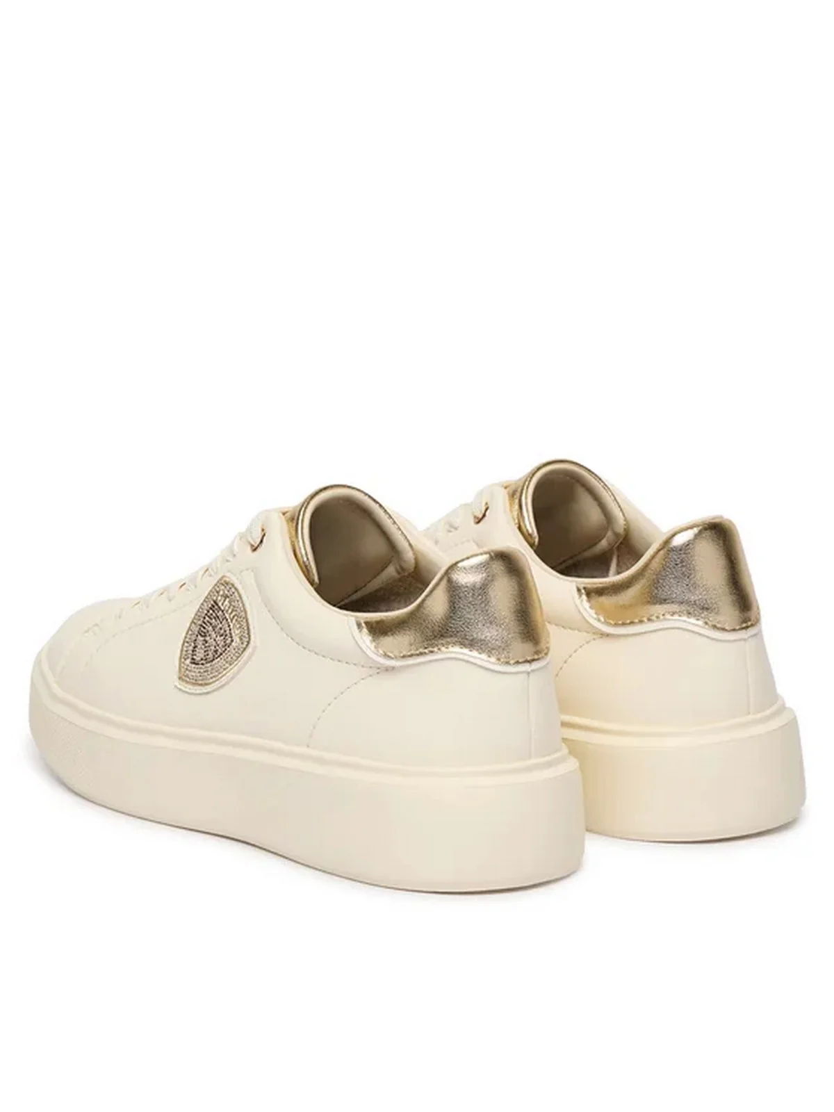 BLAUER Sneaker Donna VENUS01 S6VENUS01/LEM CRE/PLA CREAM/PLATINUM - Image 4