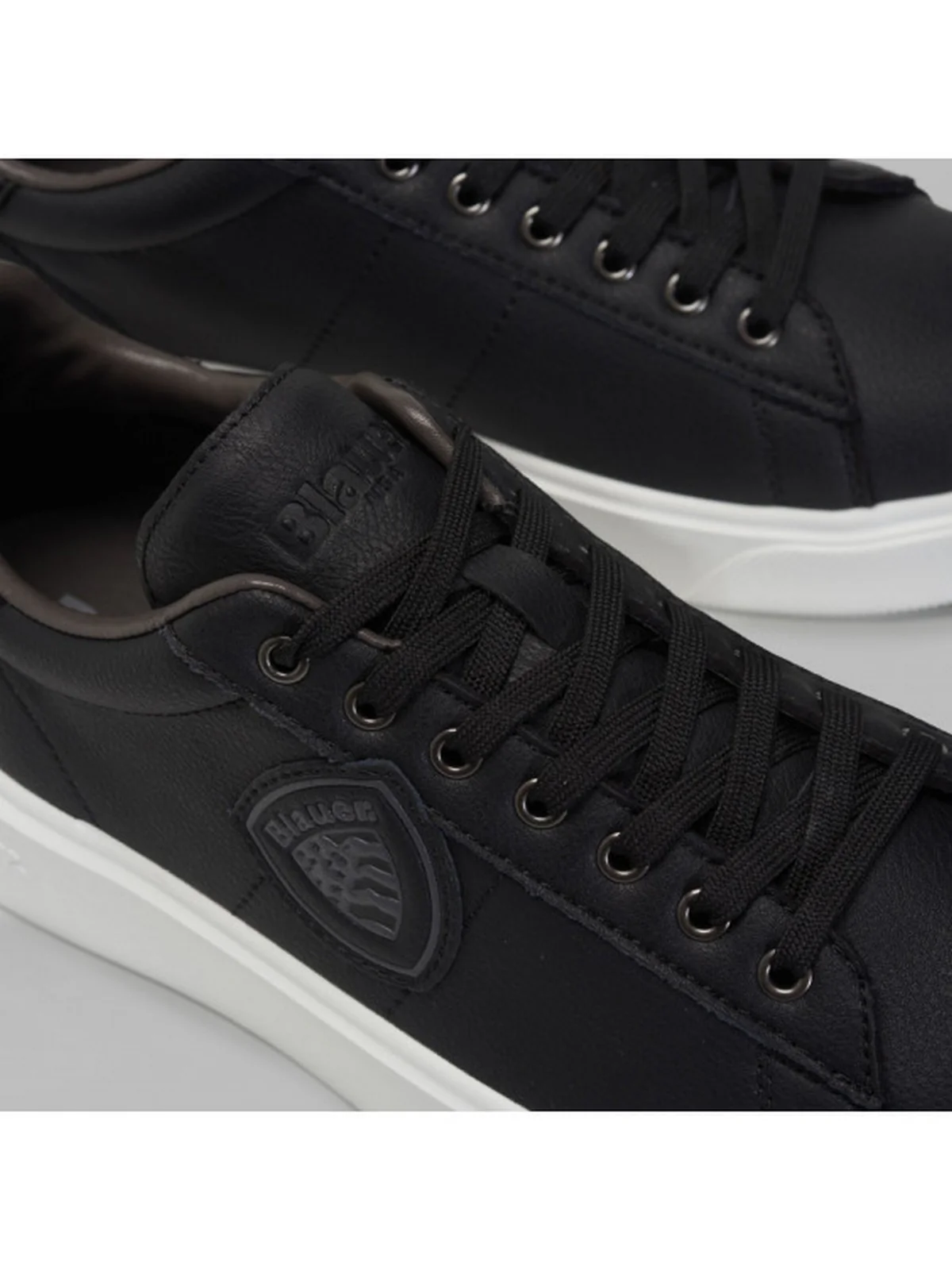 BLAUER Sneaker Uomo BUCK F4BUCK01/LEA BLK/WHI Nero - Image 4
