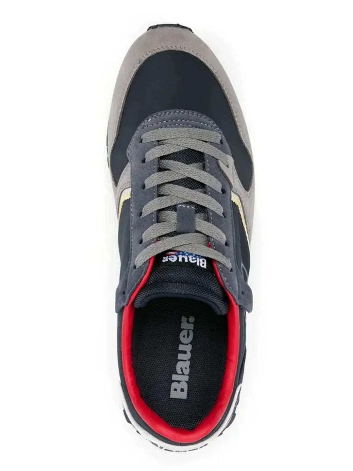 BLAUER Sneaker Uomo DIXON02 S4DIXON02/NYS NVY/RED Blu - Image 4