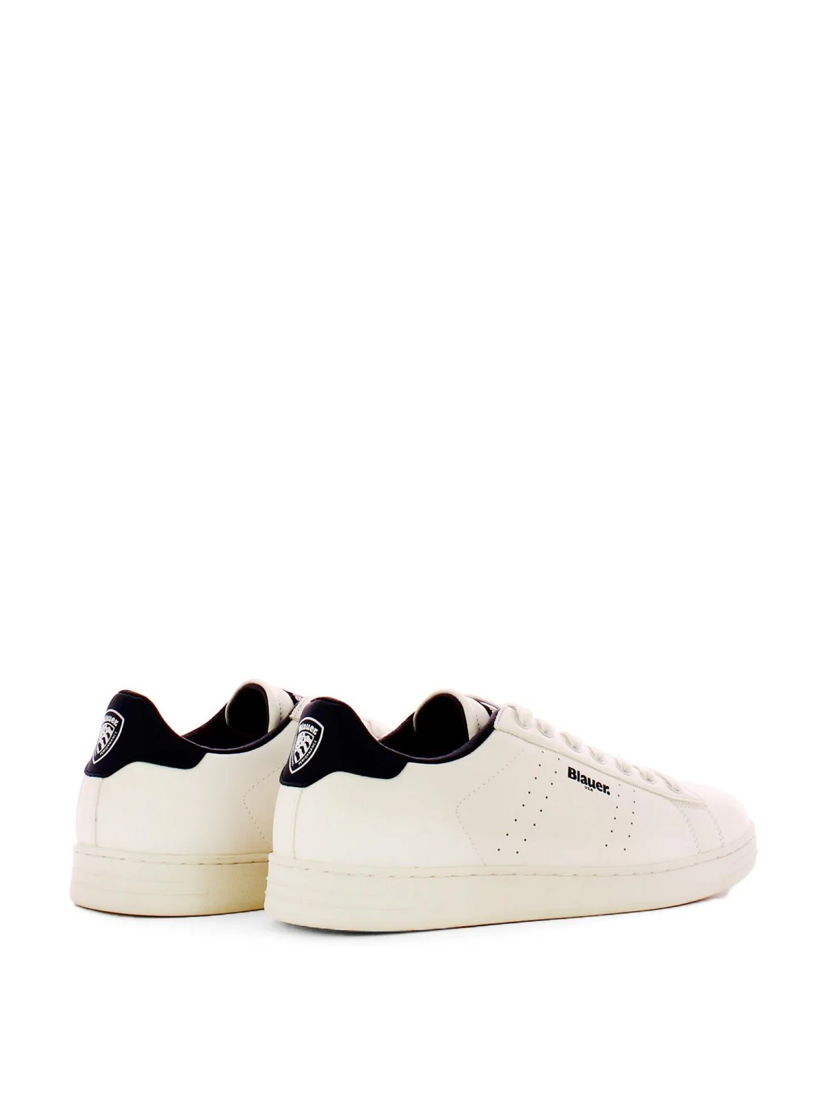BLAUER Sneaker Uomo GRANT01 S4GRANT01/PUC WHI/NVY Bianco - Image 2