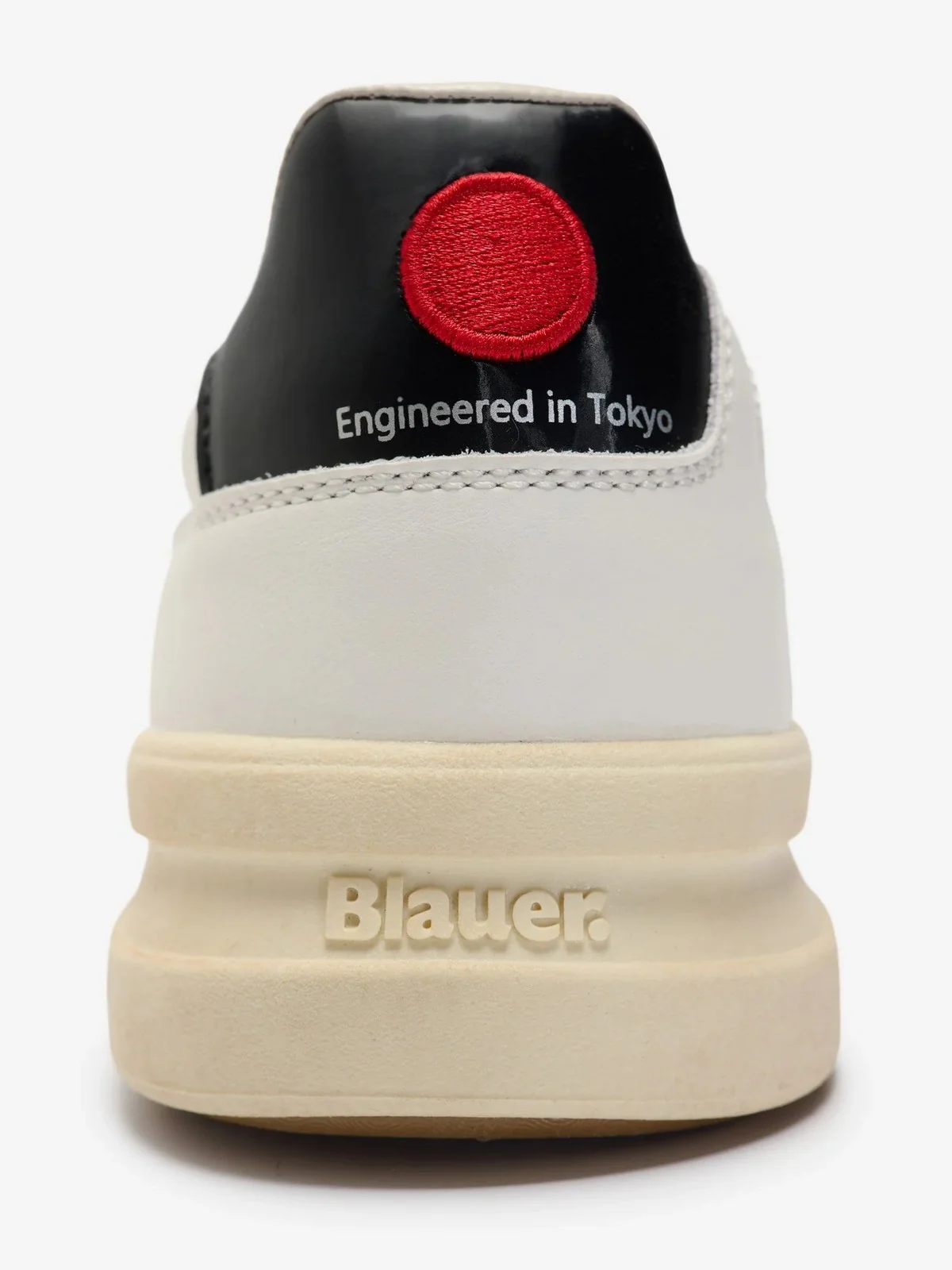 BLAUER Sneaker Uomo KYOTO01 S6KYOTO01/VIN WHI/BLK WHITE/BLACK - Image 4