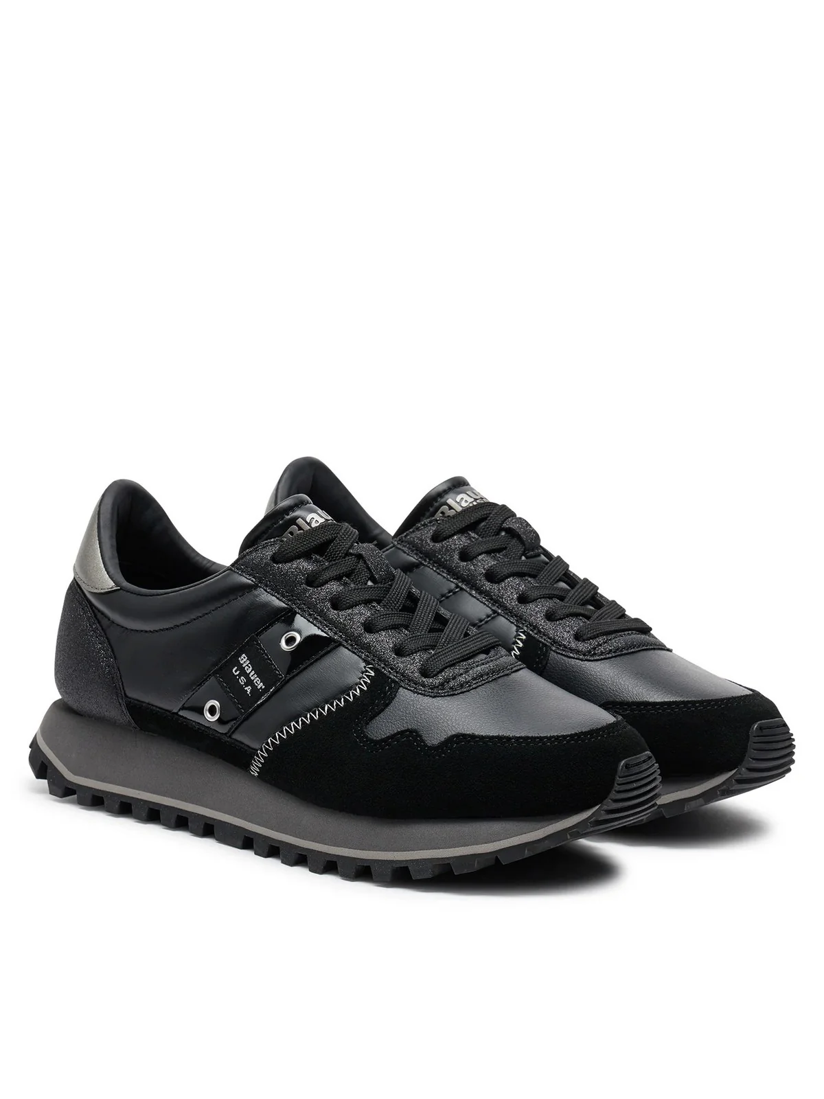 BLAUER Sneaker Donna MILLEN F4MILLEN01/SUG BLK Nero - Image 5