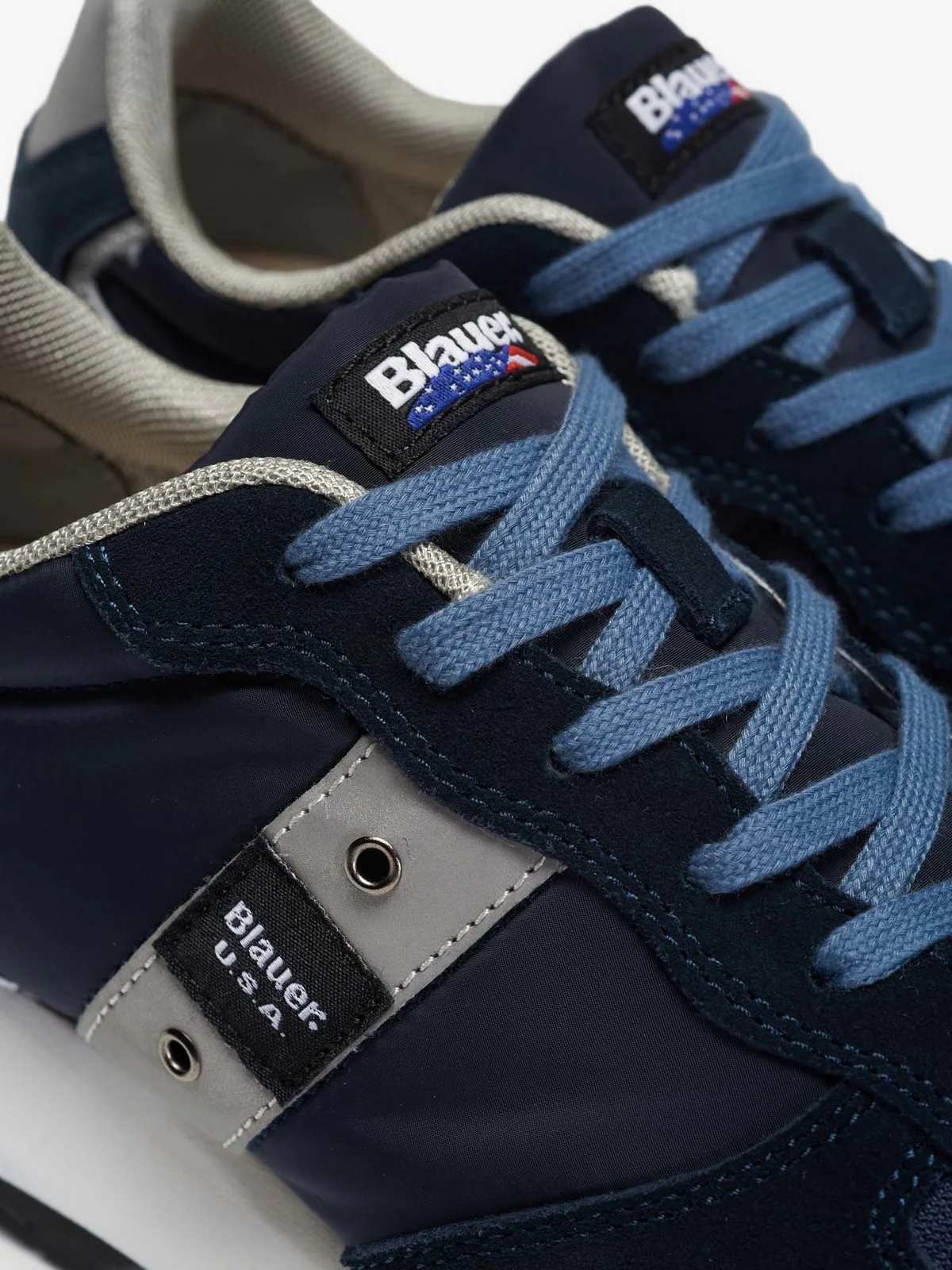 BLAUER Sneaker Uomo QUEENS01 S4QUEENS01/MES NVY Blu - Image 4