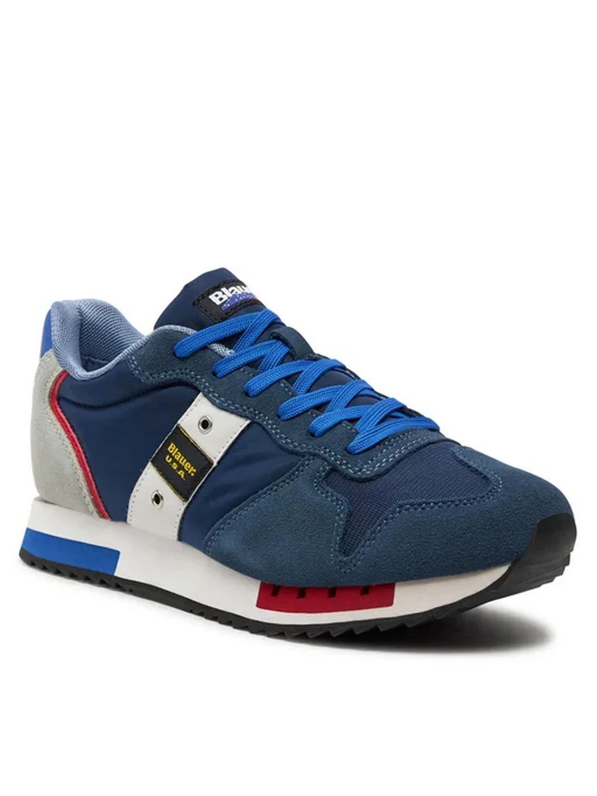 BLAUER Sneaker Uomo QUEENS01 S4QUEENS01/MES NVY/ROY Blu - Image 2