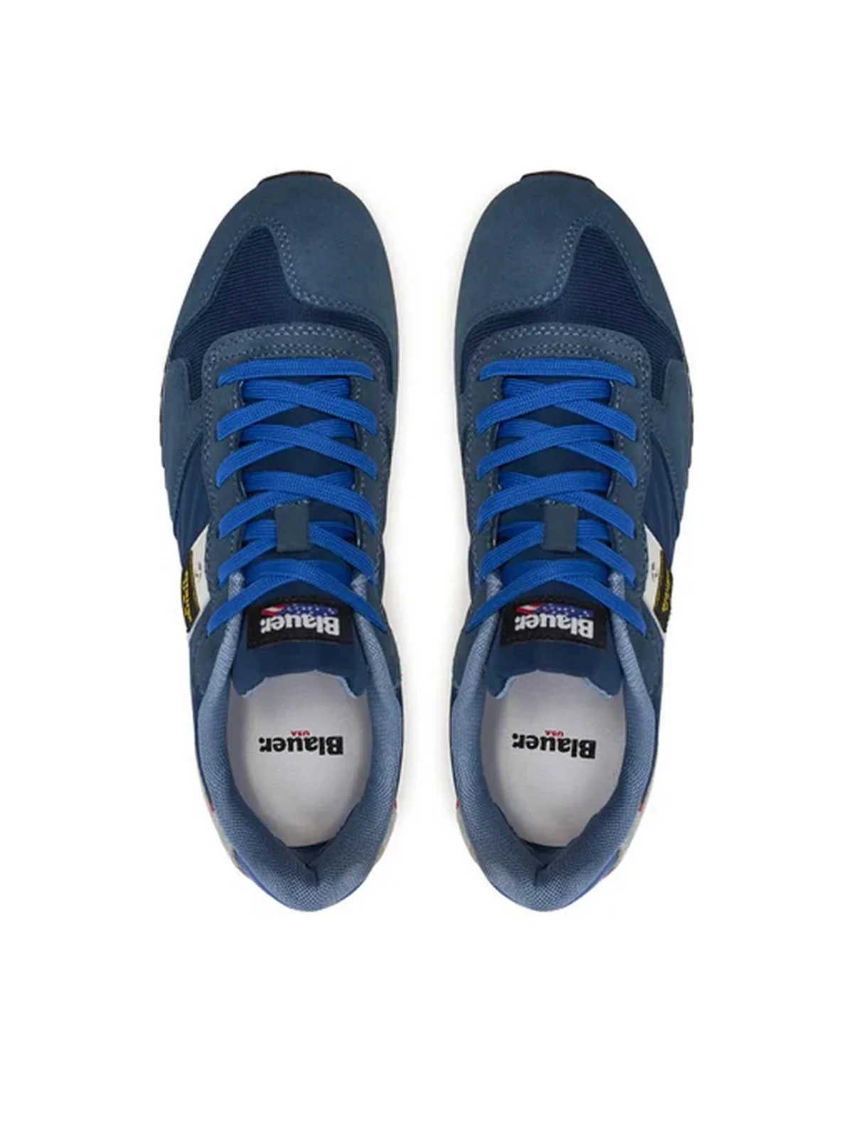BLAUER Sneaker Uomo QUEENS01 S4QUEENS01/MES NVY/ROY Blu - Image 4