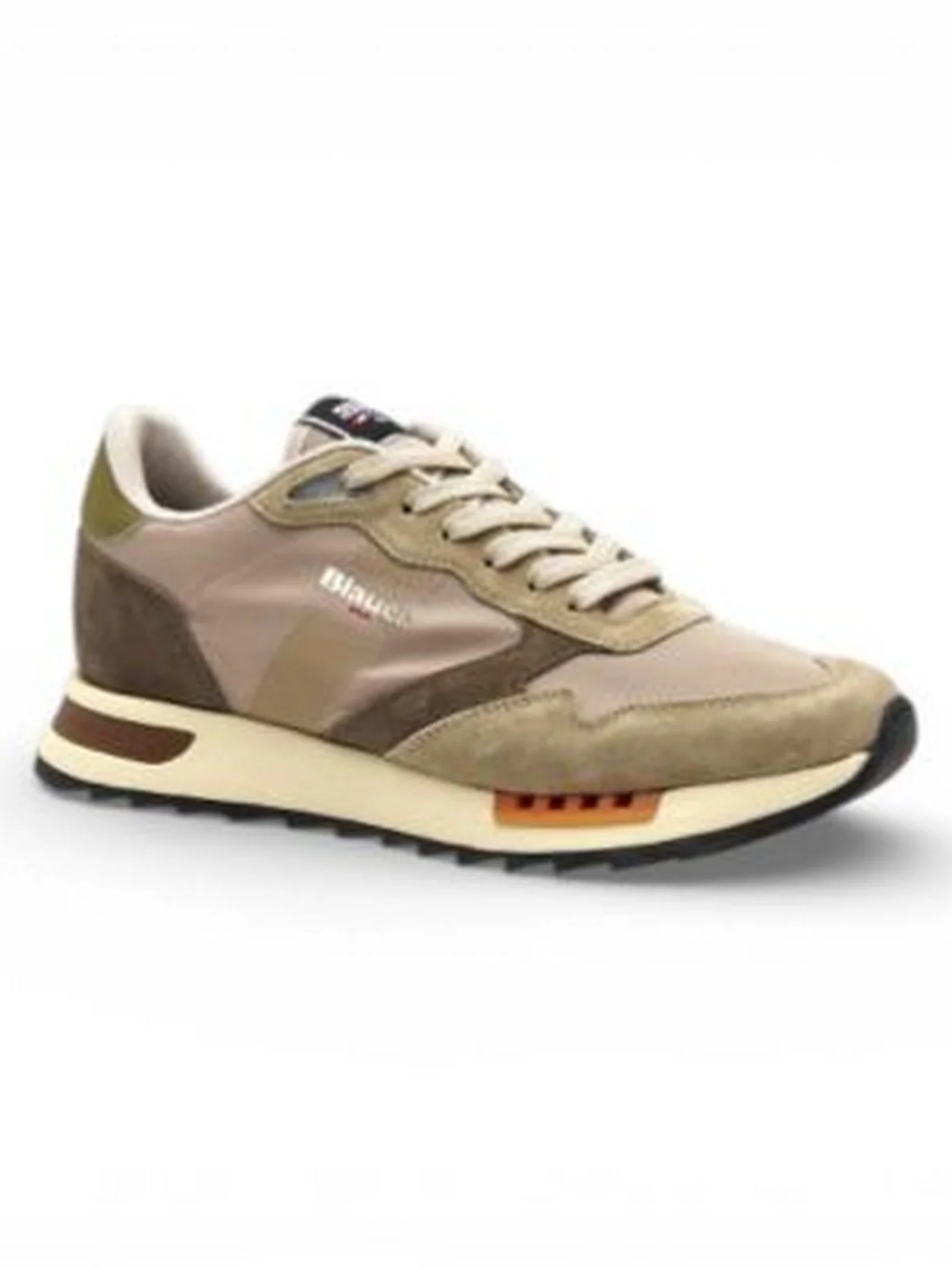 BLAUER Sneaker Uomo RYDER01 S6RYDER01/NYS BEI/MIL BEIGE/MILITARY - Image 4
