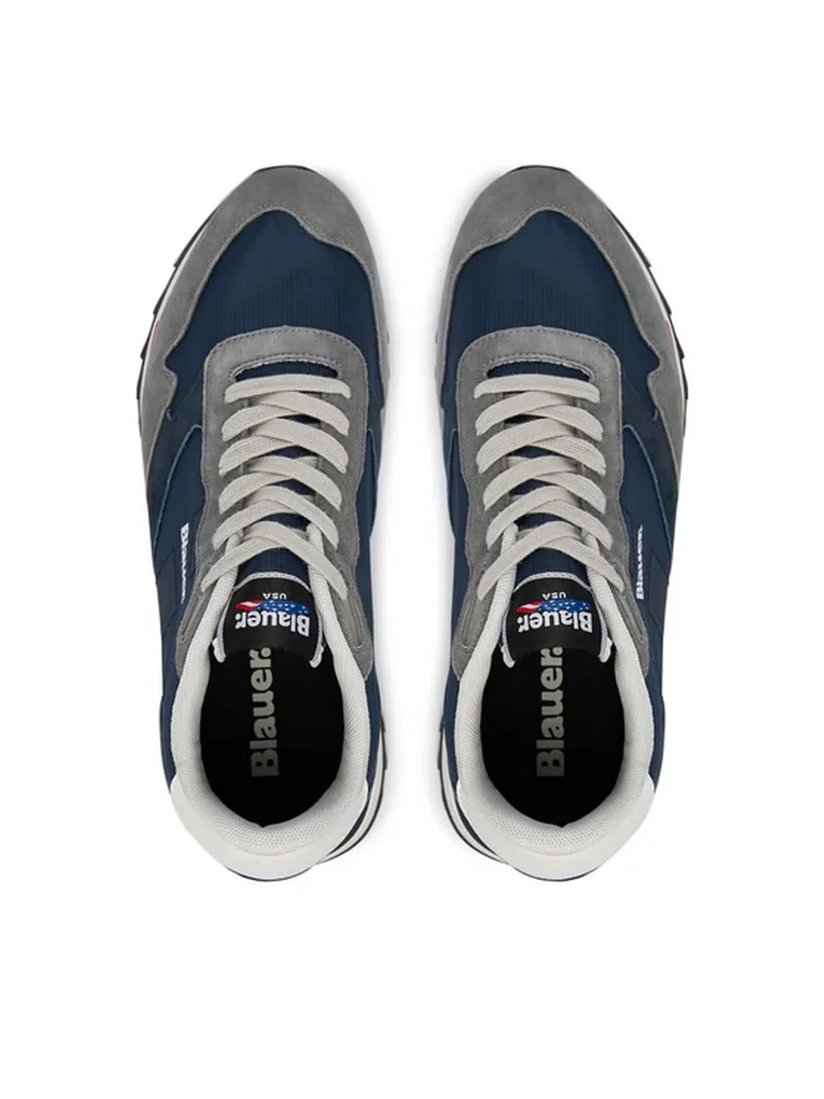 BLAUER Sneaker Uomo RYDER01 S6RYDER01/NYS GRY/NVY GREY/NAVY - Image 3