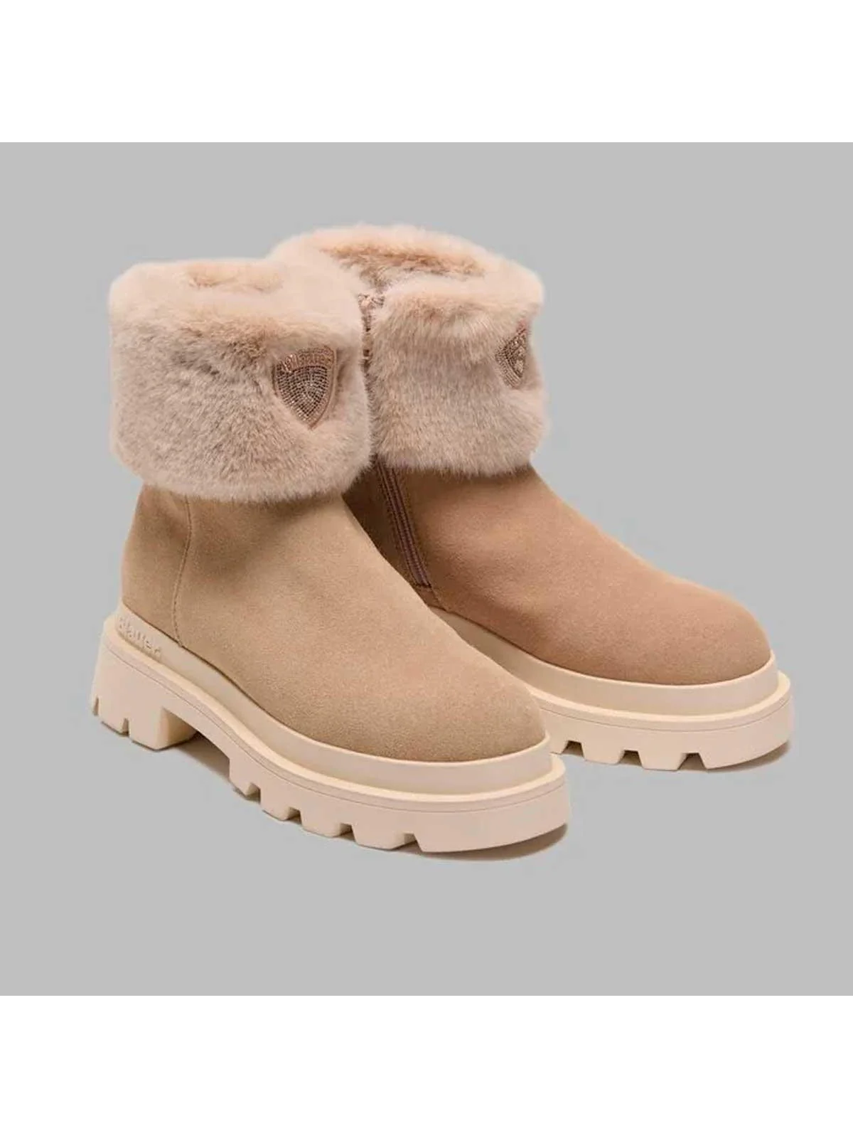 BLAUER Stivali e Stivaletti Donna KIMMEL F5KIMMEL10/SUE BEI Beige - Image 5