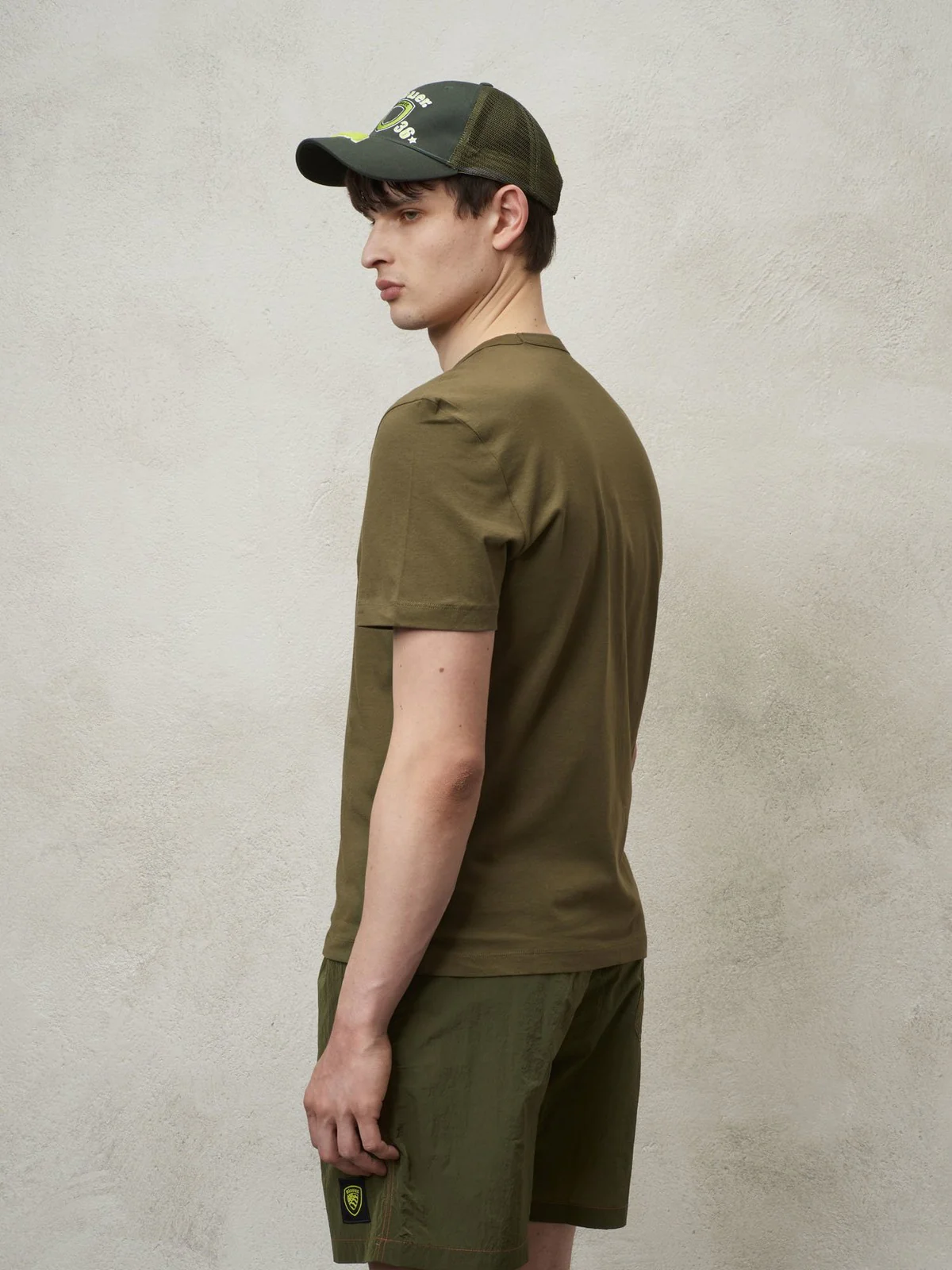 BLAUER T-Shirt e Polo Uomo  24SBLUH02143 004547 685 Verde - Image 2