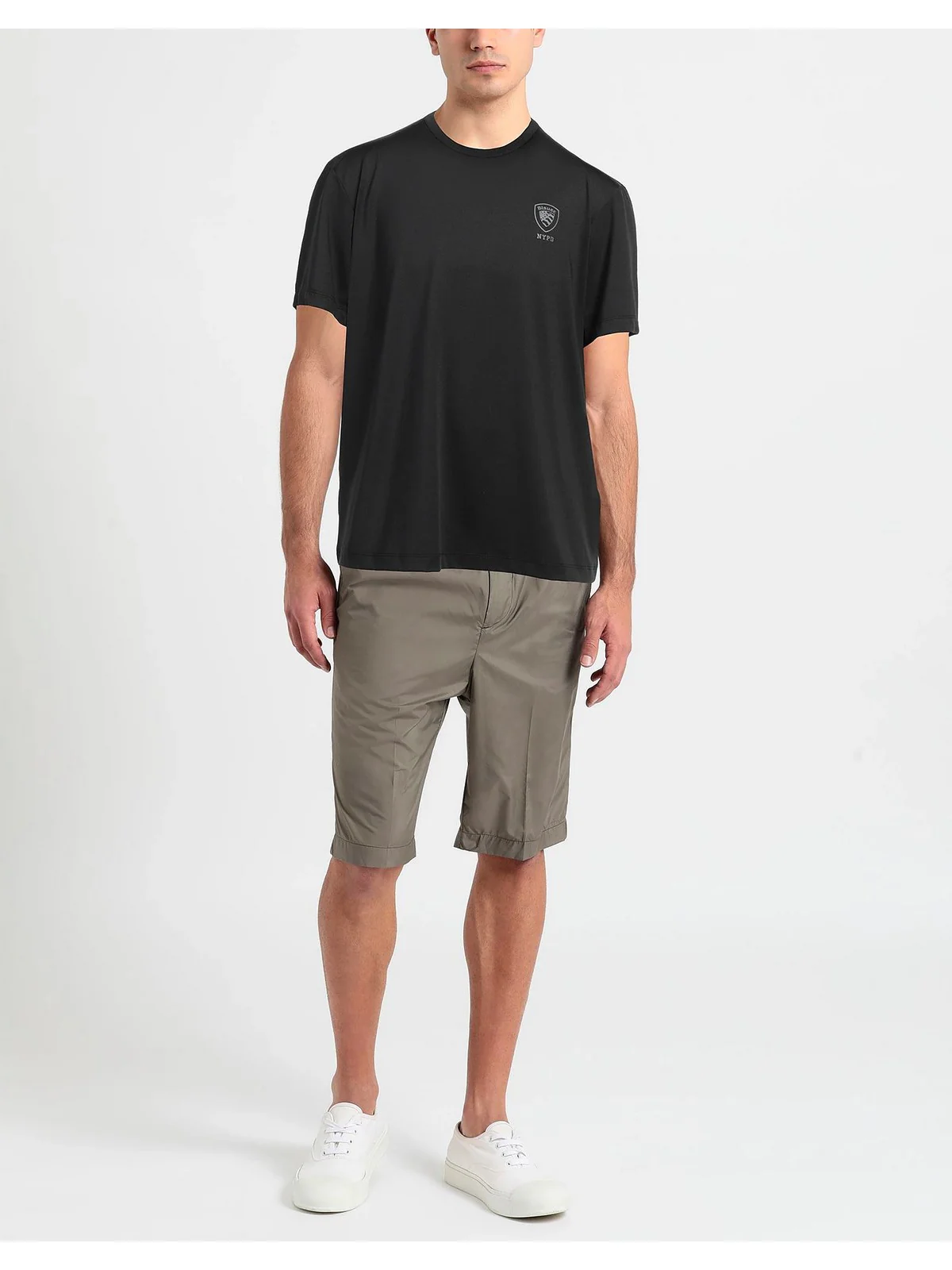 BLAUER T-Shirt e Polo Uomo  24SBLUH02143 004547 999 Nero - Image 2