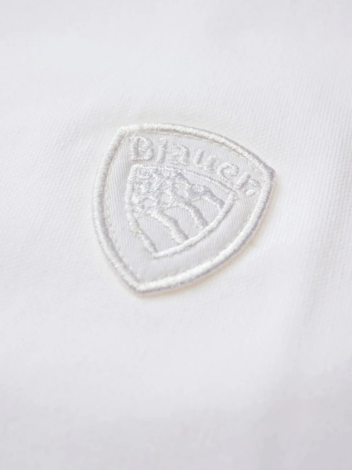 BLAUER T-shirt Uomo ATHENS 26SBLUH02306 007440 100 BIANCO OTTICO - Image 2