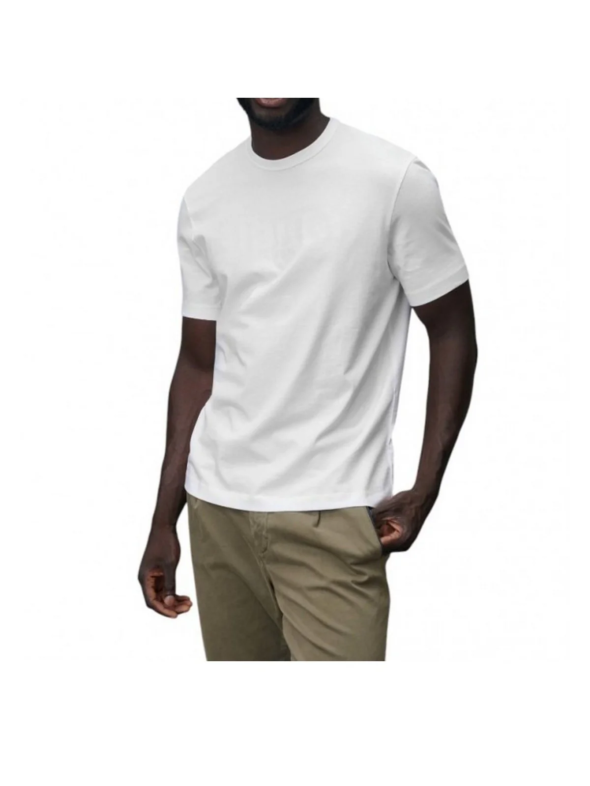 BLAUER T-shirt Uomo BOURNE 25SBLUH02191 004547 100 Bianco - Image 2