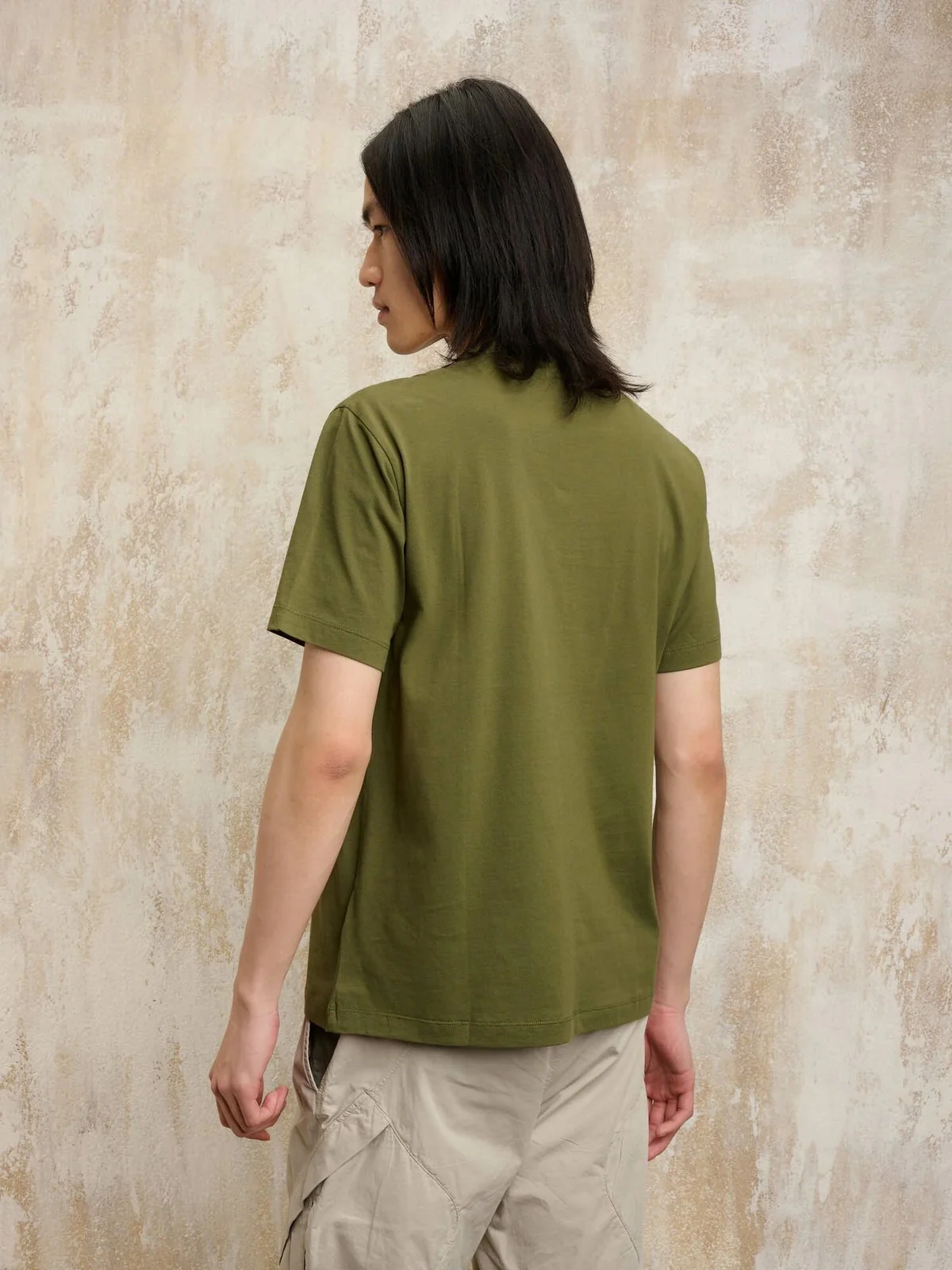BLAUER T-shirt Uomo BOURNE 25SBLUH02191 004547 647 Verde - Image 4