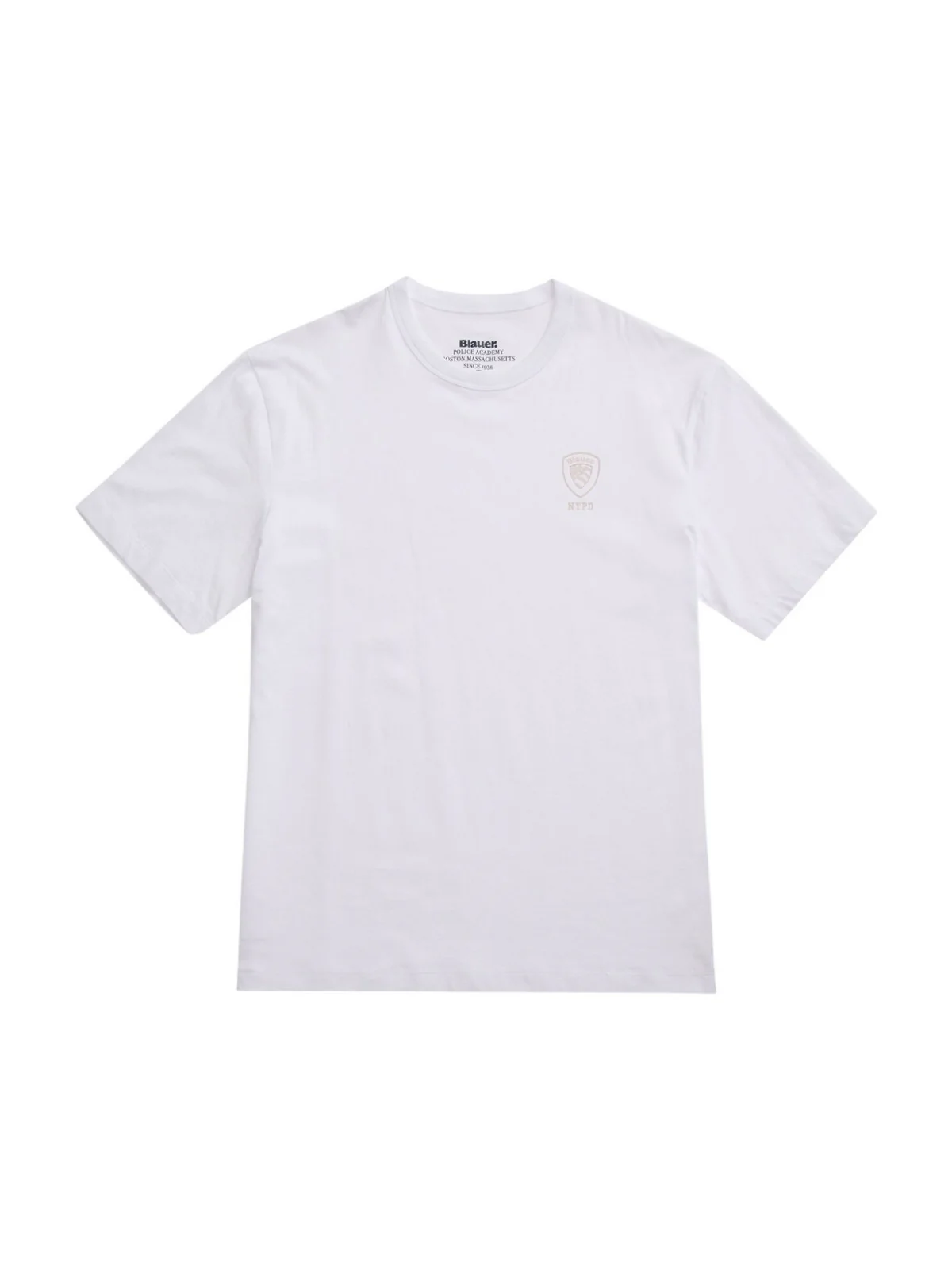 BLAUER T-shirt Uomo EUTAW 25SBLUH02193 004547 100 Bianco