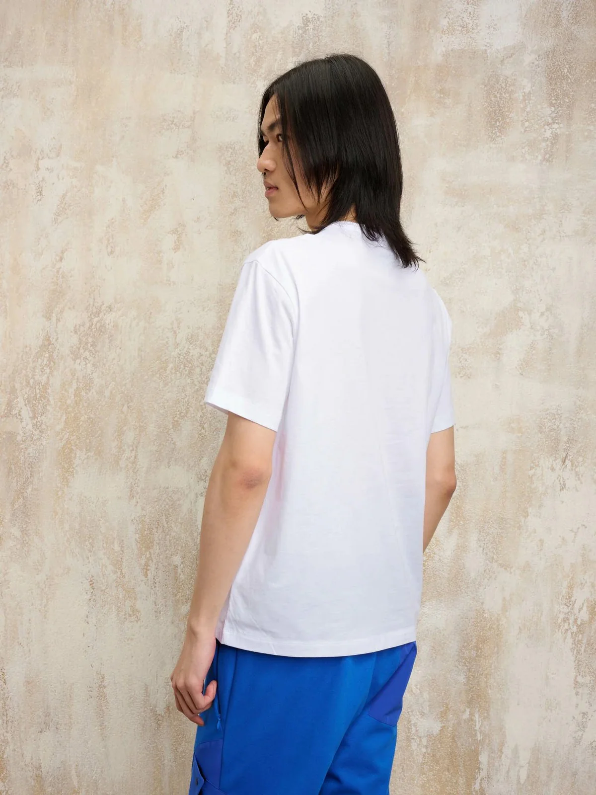 BLAUER T-shirt Uomo EUTAW 25SBLUH02193 004547 100 Bianco - Image 3