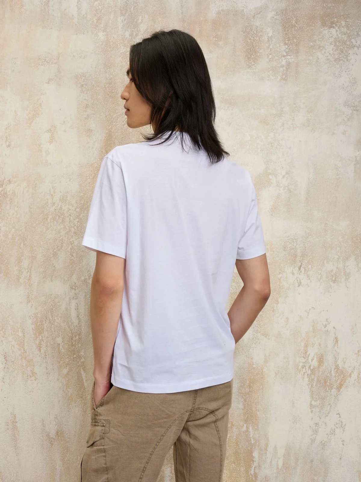 BLAUER T-shirt Uomo FAXON 25SBLUH02194 004547 100 Bianco - Image 3