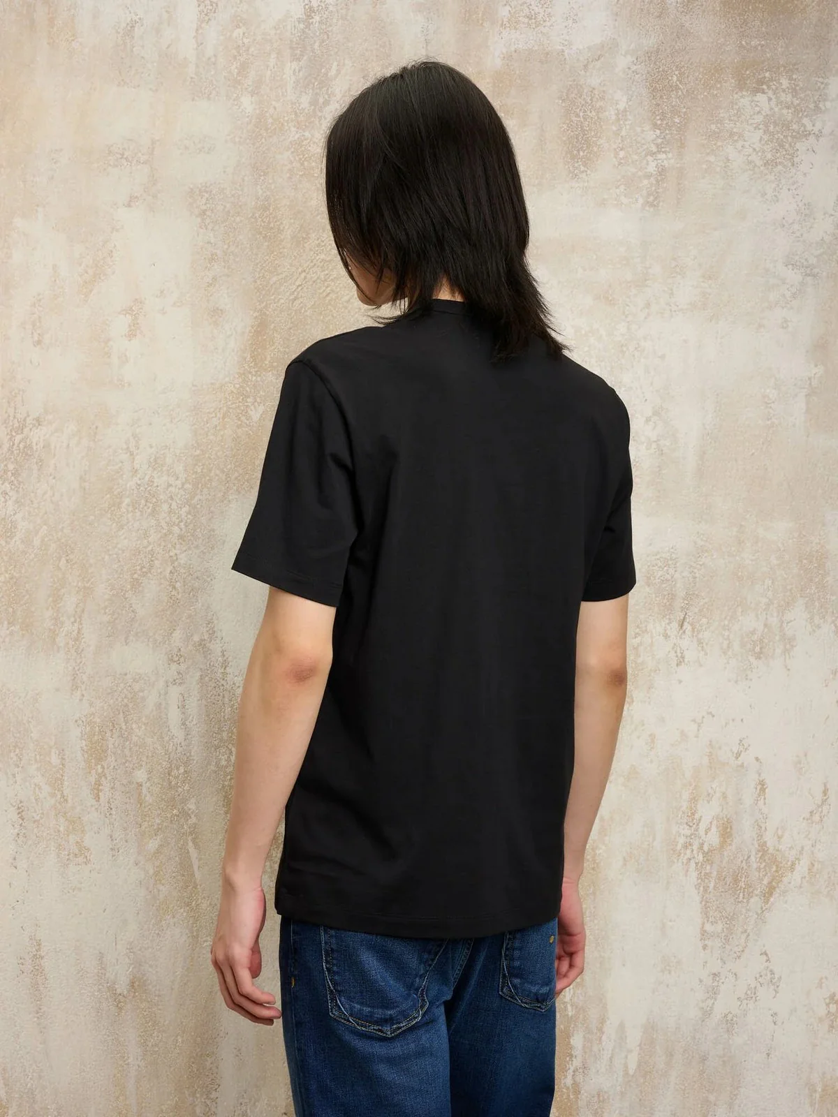 BLAUER T-shirt Uomo FAXON 25SBLUH02194 004547 999 Nero - Image 2