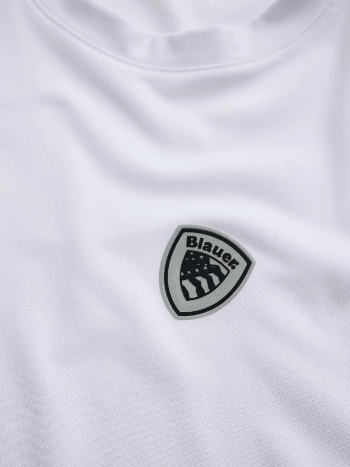 BLAUER T-shirt Uomo JAN 25SBLUH02109 006526 100 Bianco - Image 5