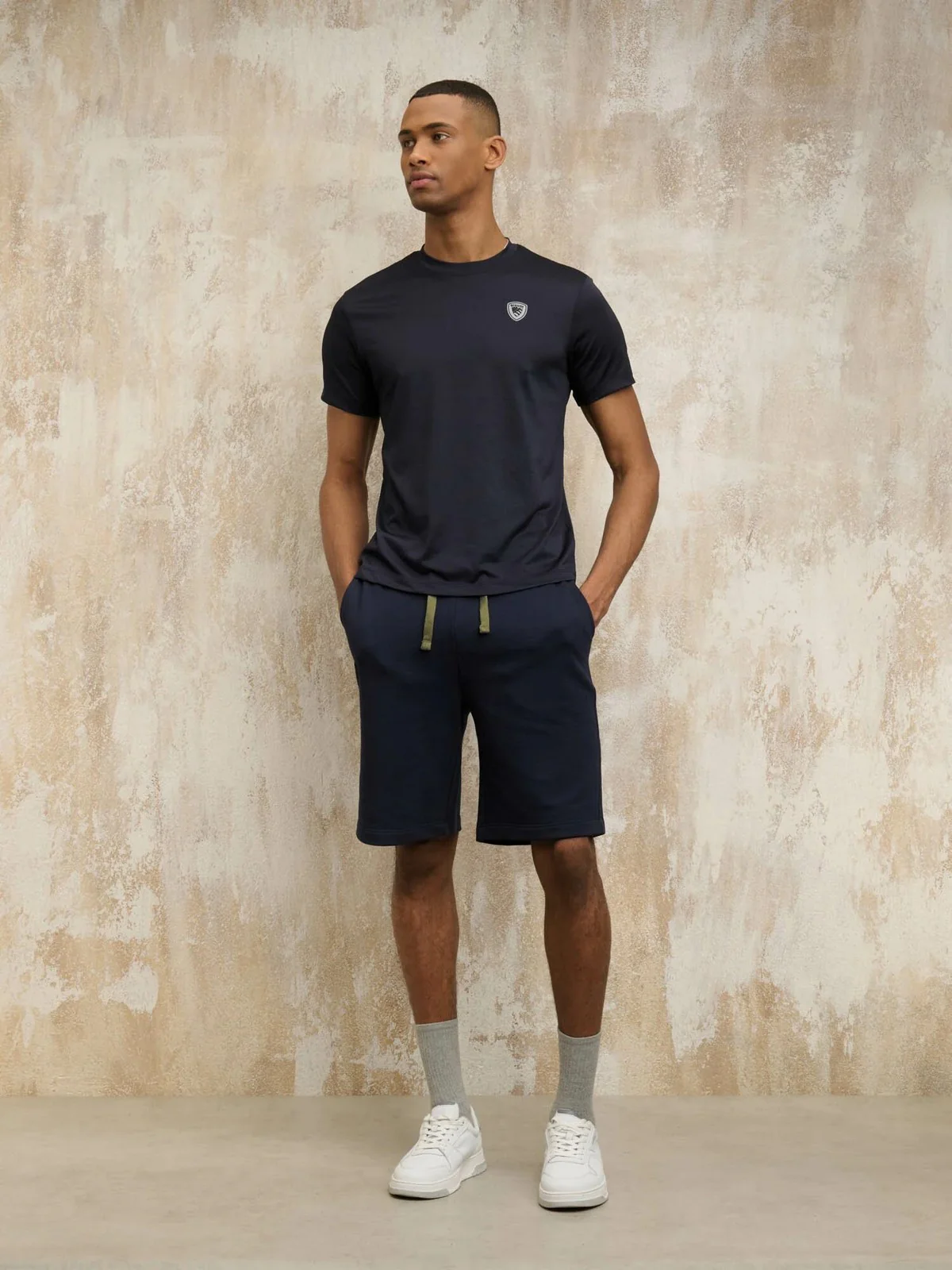 BLAUER T-shirt Uomo JAN 25SBLUH02109 006526 888 Blu - Image 3