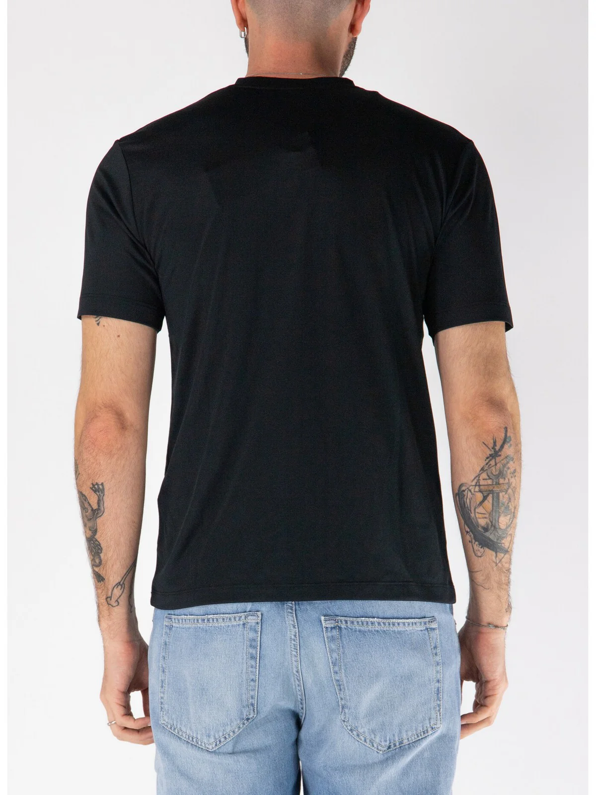 BLAUER T-shirt Uomo JAN 25SBLUH02109 006526 999 NERO - Image 4