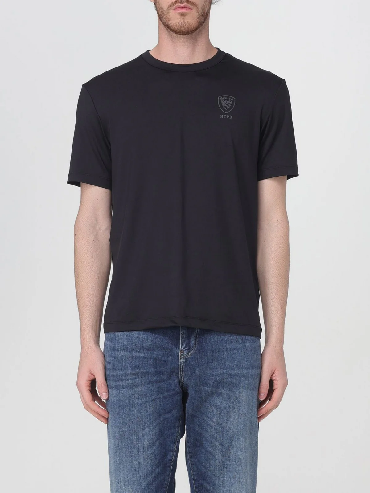 BLAUER T-shirt Uomo JASON 25SBLUH02108 006864 999 Nero - Image 4