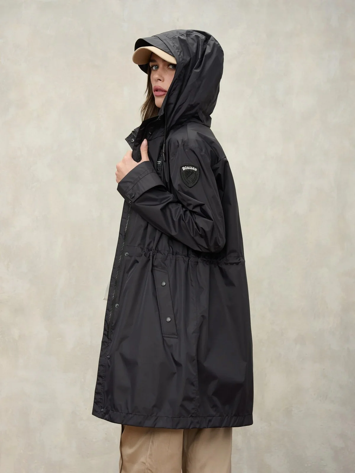 BLAUER Trench Donna THRUSH 26SBLDK11147 007111 999 Nero - Image 3