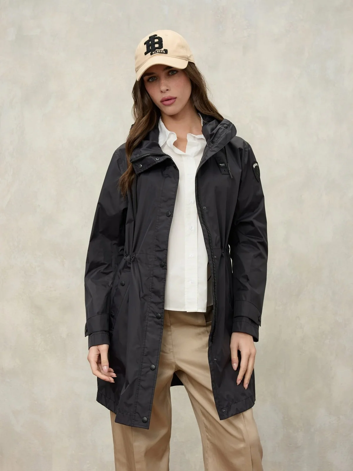 BLAUER Trench Donna THRUSH 26SBLDK11147 007111 999 Nero - Image 4