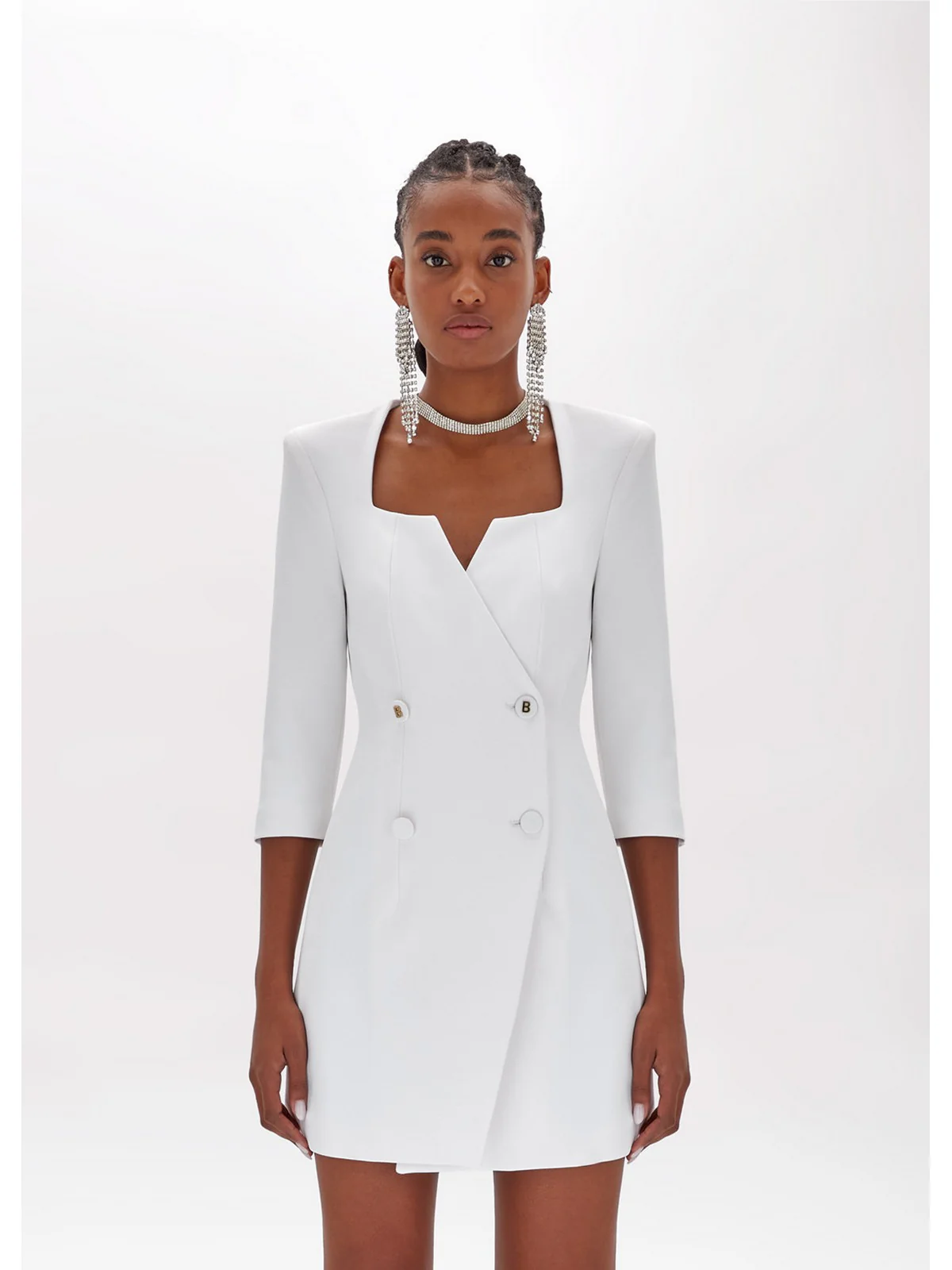 BLUGIRL Abito Donna  RA4128T3191 14300 Bianco - Image 2