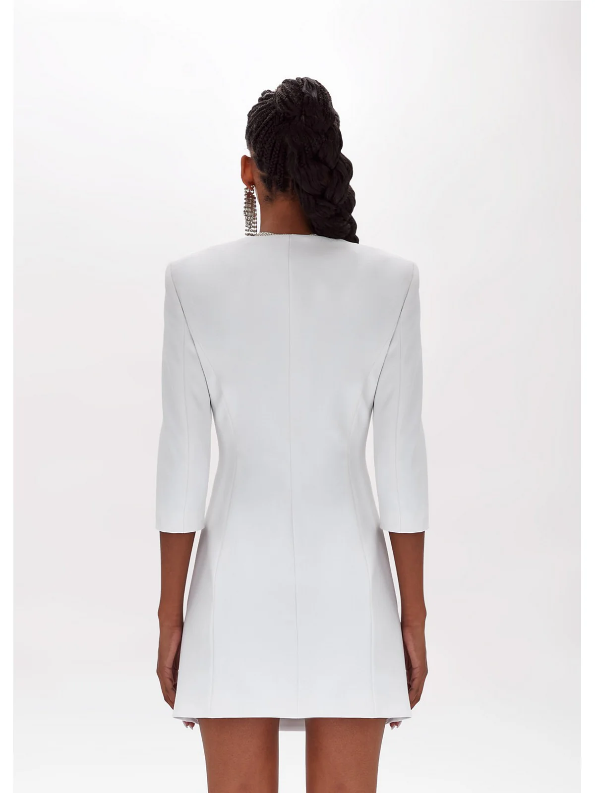 BLUGIRL Abito Donna  RA4128T3191 14300 Bianco - Image 3