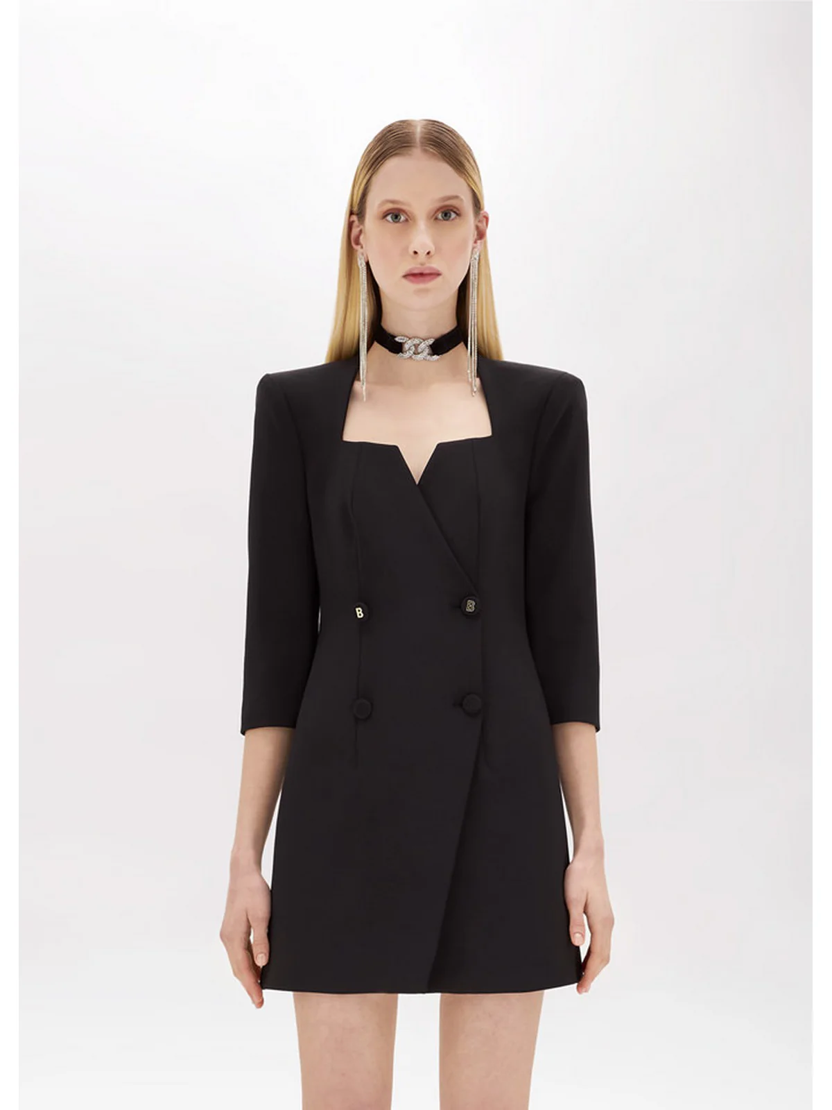 BLUGIRL Abito Donna  RA4128T3191 22222 Nero - Image 2