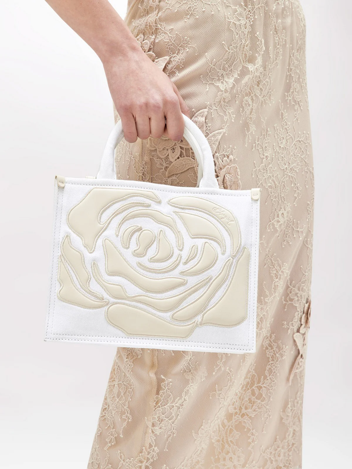 BLUGIRL Borsa Donna  PA5002D0001 B2676 Bianco - Image 6