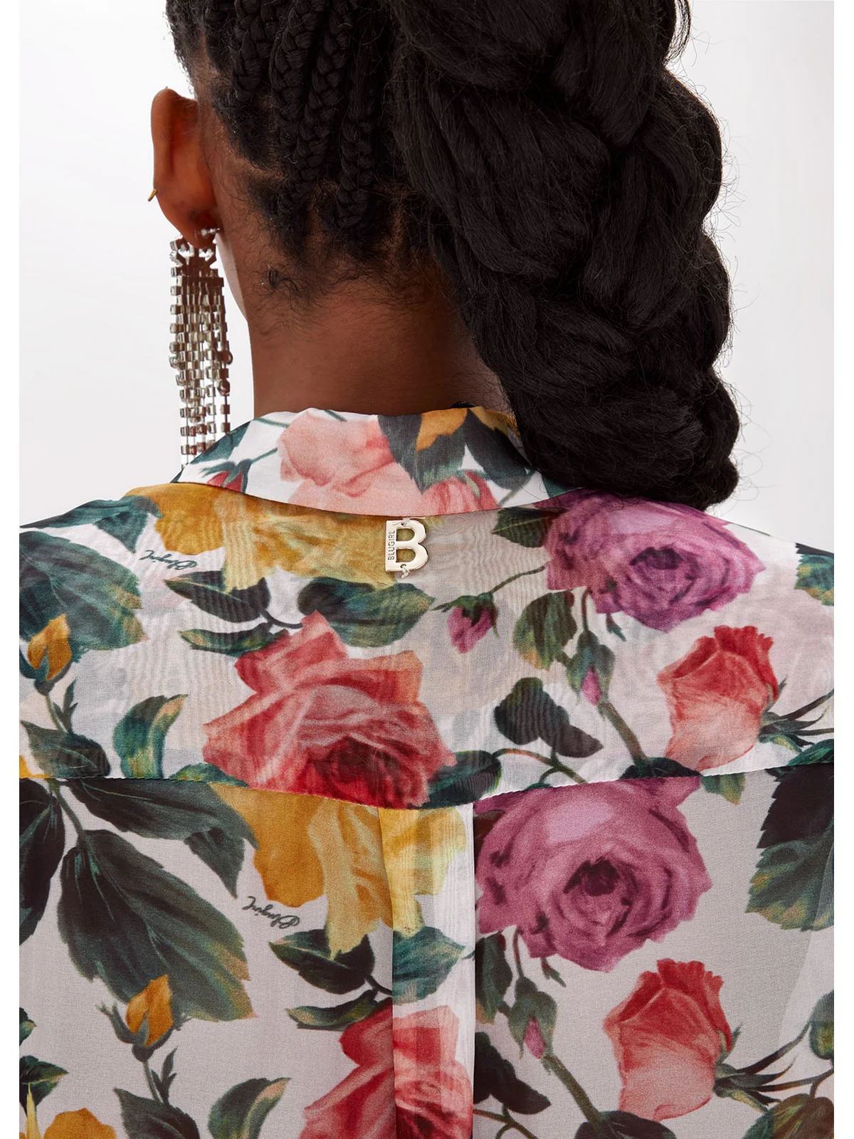BLUGIRL Camicia Donna  RA4166T3079 N9207 Rosa - Image 4