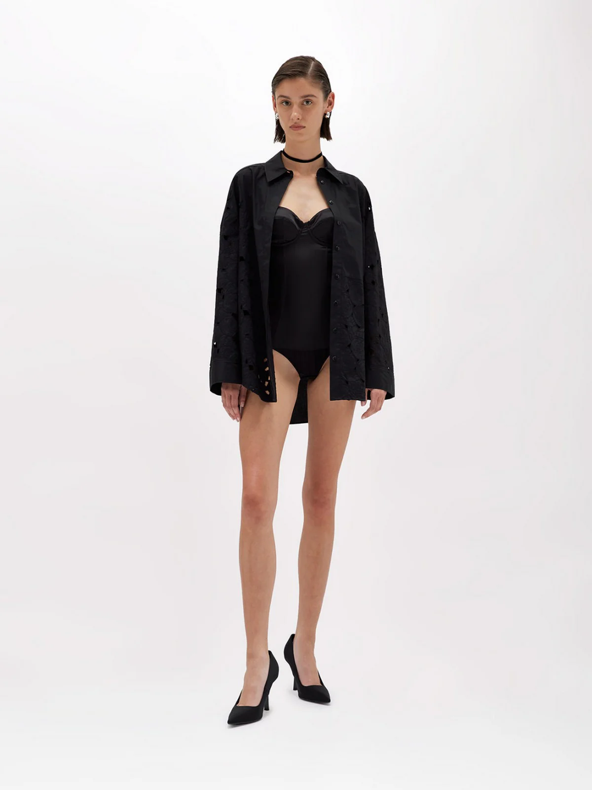 BLUGIRL Camicia Donna  RA5009TS246 22222 Nero - Image 2