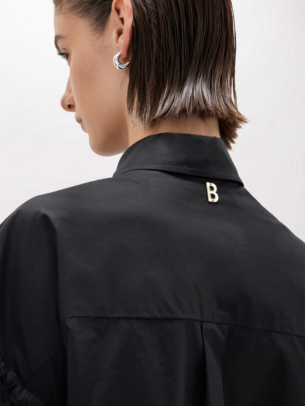 BLUGIRL Camicia Donna  RA5009TS246 22222 Nero - Image 5