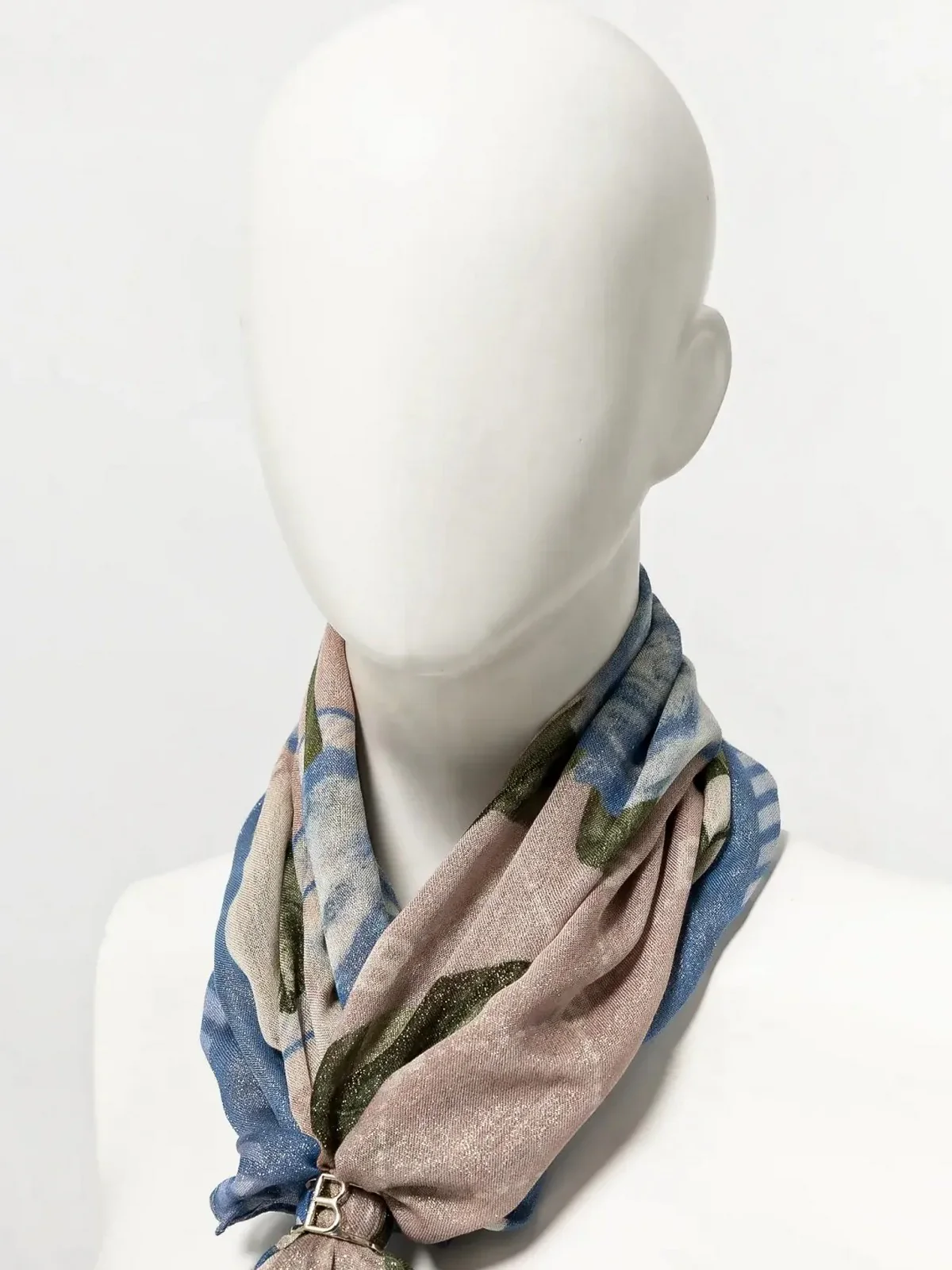 BLUGIRL Foulard Donna  PA5016T0300 M9423 Blu - Image 5
