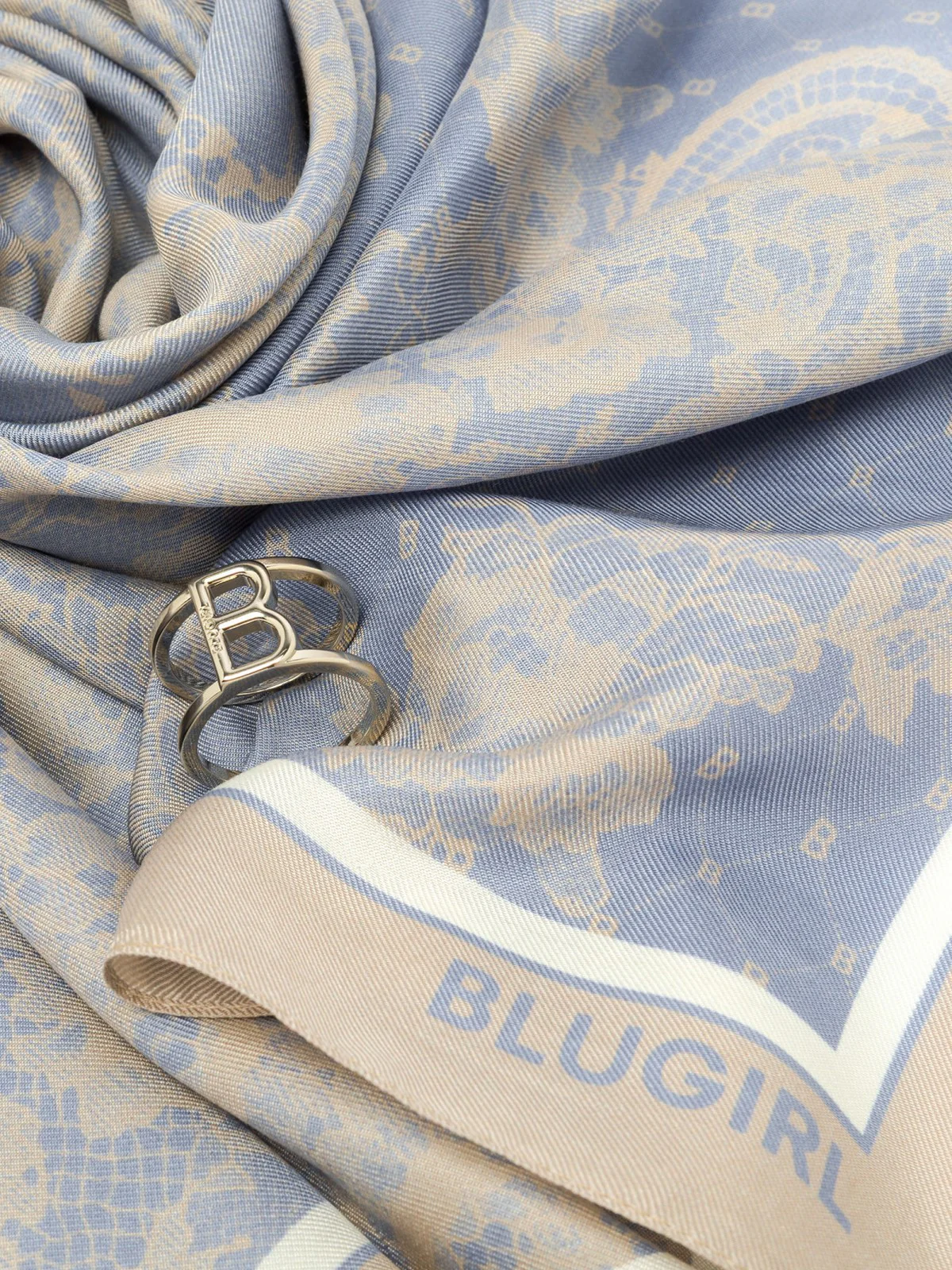 BLUGIRL Foulard Donna  PA5020T0300 M9428 Blu - Image 3